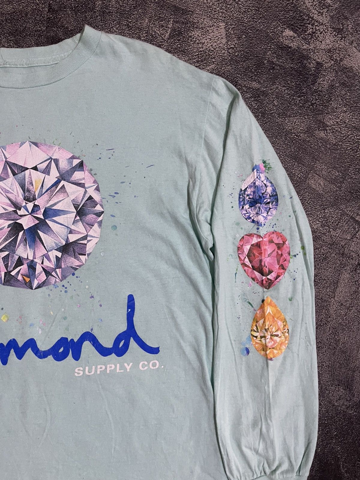 Diamond Supply Co. Diamond Supply Co. Diamond Paris Long Sleeve T-Shirt - Black Size US M / EU 48-50 / 2 - 5 Thumbnail