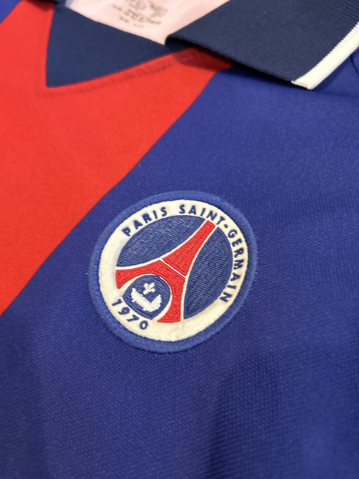 Nike × Vintage 00/01 Paris Saint Germain Okocha Home Shirt Size US L / EU 52-54 / 3 - 6 Thumbnail