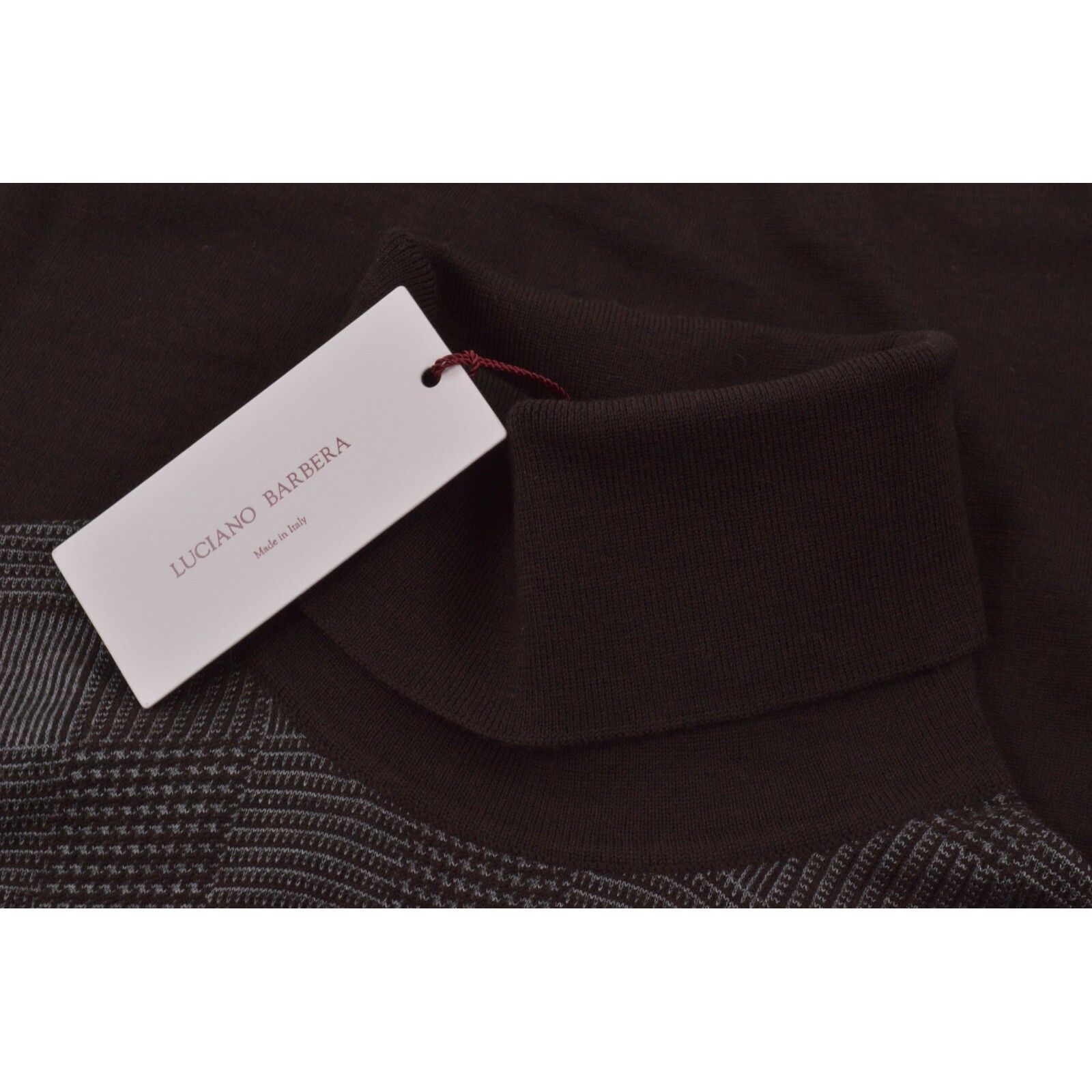 Luciano Barbera Luciano Barbera Sweater Size US L in Brown Size US L / EU 52-54 / 3 - 1 Thumbnail