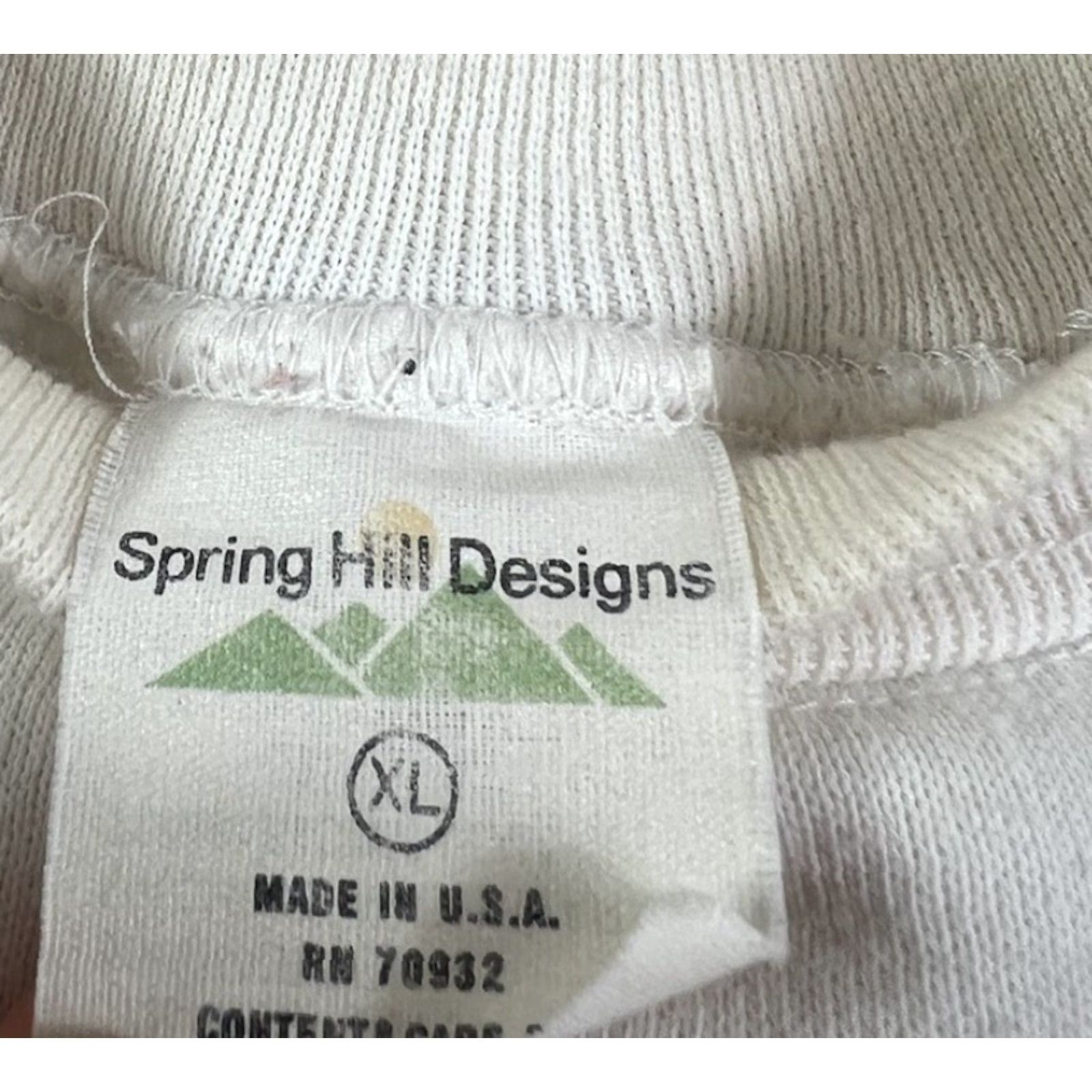 Vintage VINTAGE 80s Hunting Nature Whitetail Deer Pullover Raglan White Sweatshirt XL Mens White Graphic Print Fleece Pullover 80s Theme Size US XL / EU 56 / 4 - 7 Thumbnail