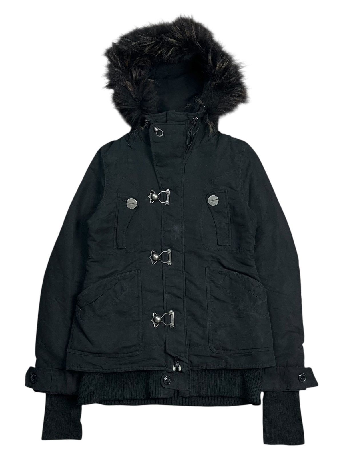 ジャケット・アウター 00s buffalo bobs puffer jacket fur Buffalo Bobs Hooded Jacket - Etsy