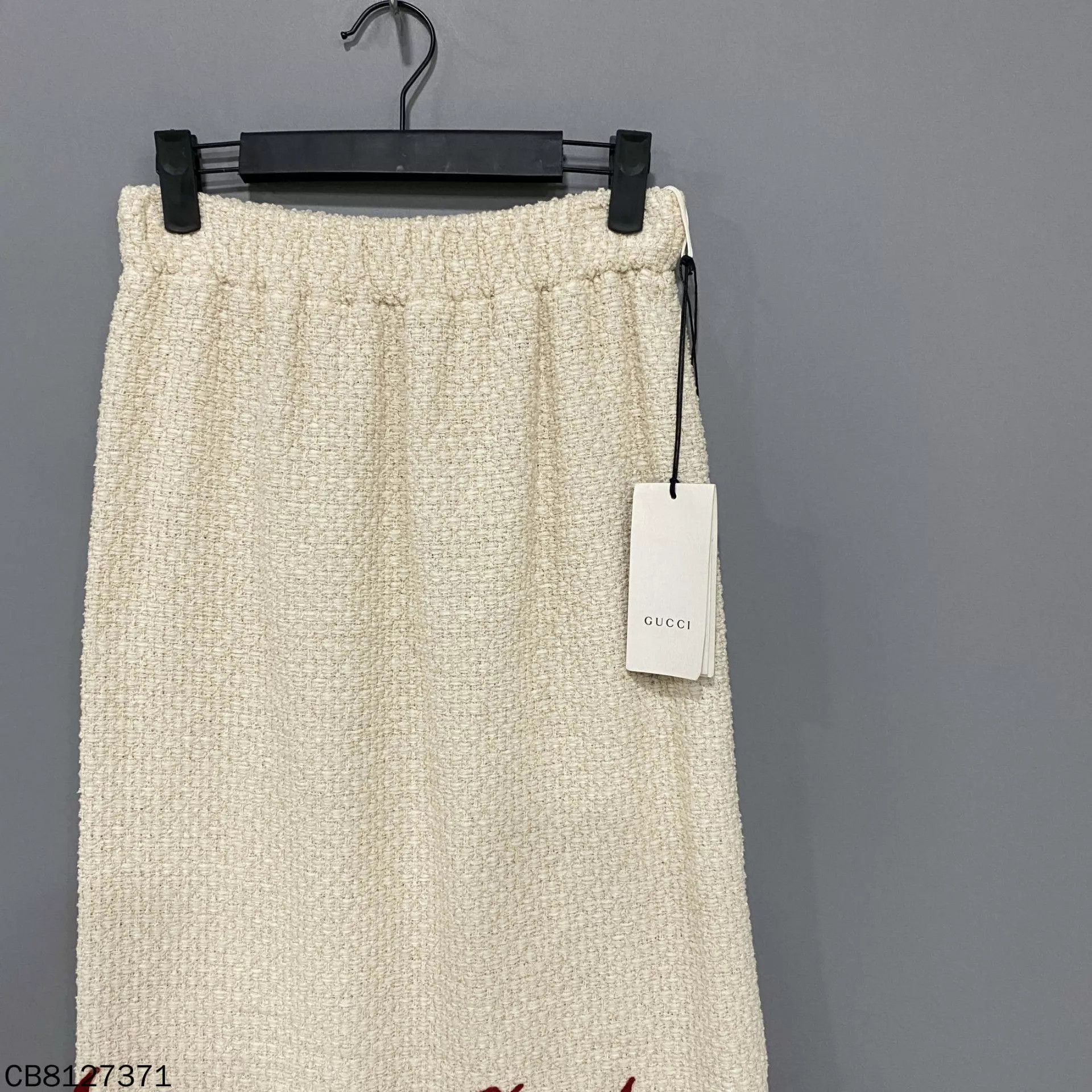 Gucci GUCCI striped logo letter tweed long skirt 38 Size XS / US 0-2 / IT 36-38 - 3 Thumbnail