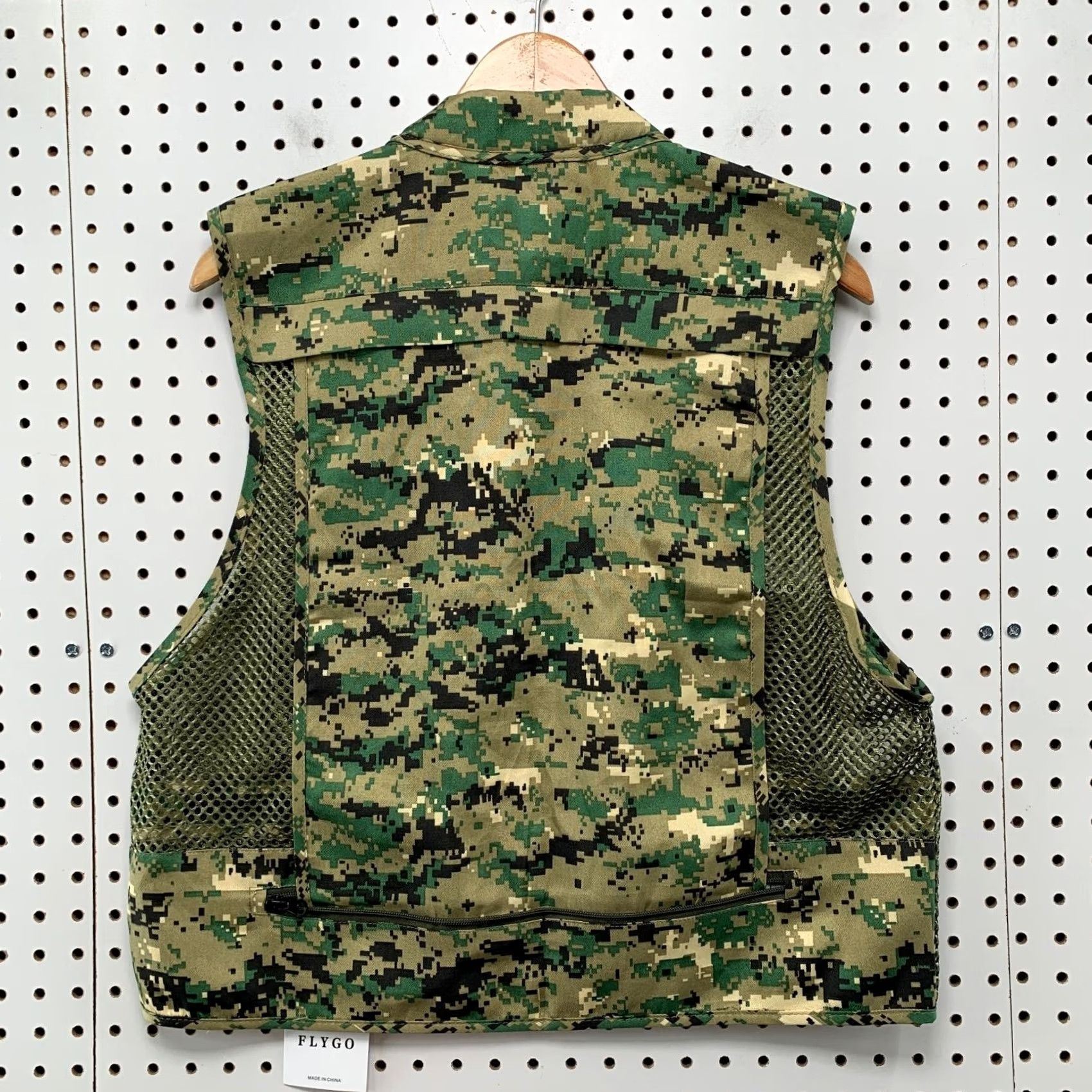 Vintage JARUSITE Camo Utility Vest Mens Small Green Camouflage NEW Hunt Outdoor Fish Size US S / EU 44-46 / 1 - 2 Thumbnail