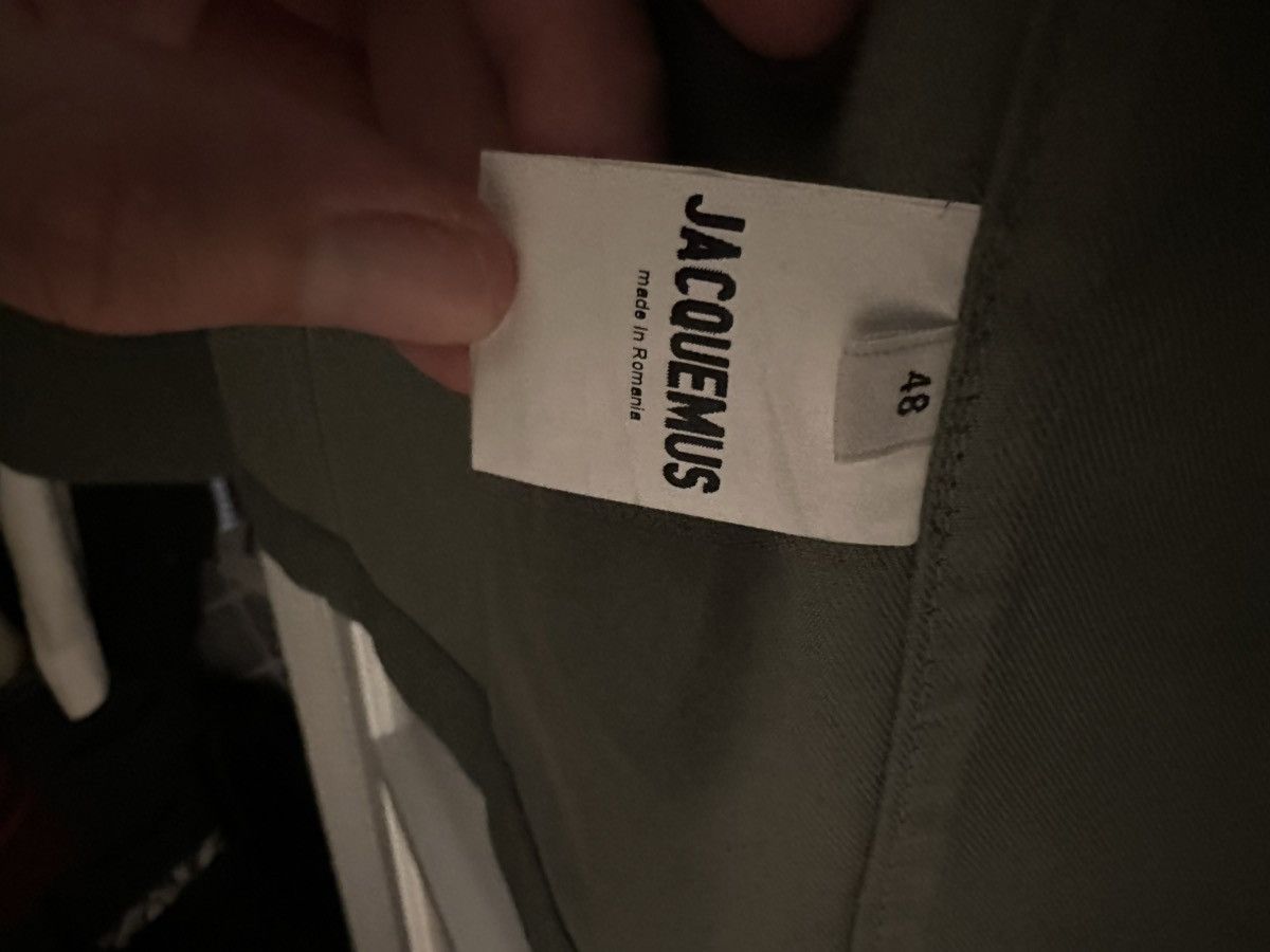 Jacquemus Jacquemus Men’s Olive Green Jacket “Coup De Soleil” Size US M / EU 48-50 / 2 - 8 Thumbnail