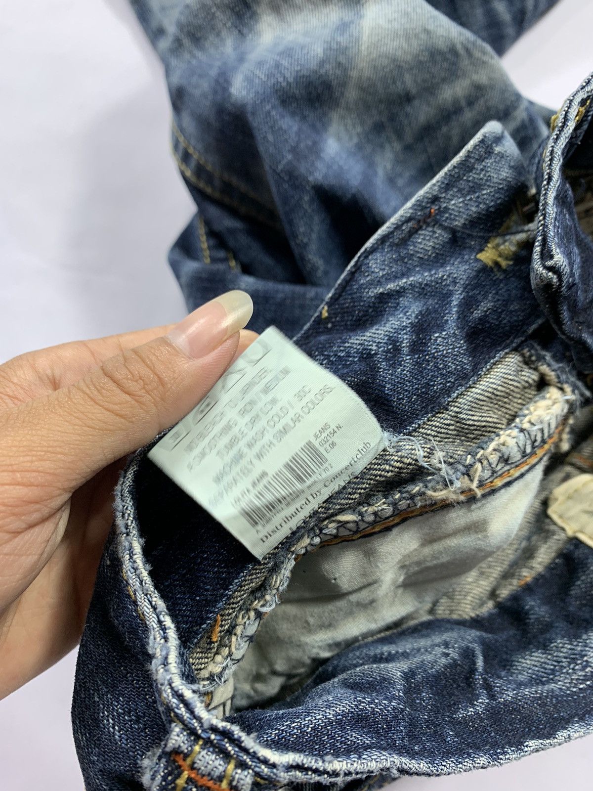 Other Sick Lolita Jeans Distressed Flared Denim pants Size US 27 - 9 Thumbnail