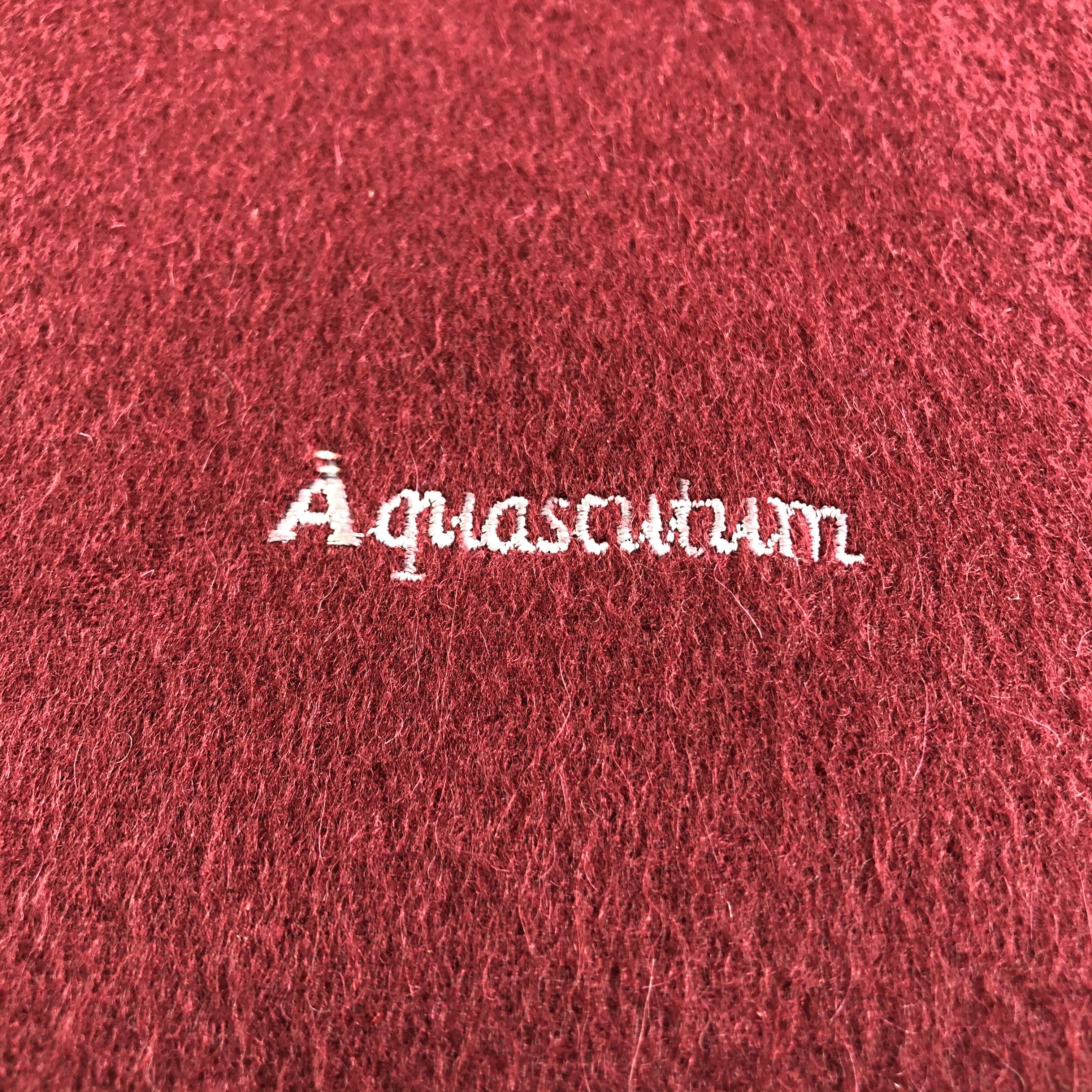 Aquascutum Aquascutum Cashmere Scarf Muffler Neckwear V2467 Size ONE SIZE - 4 Thumbnail
