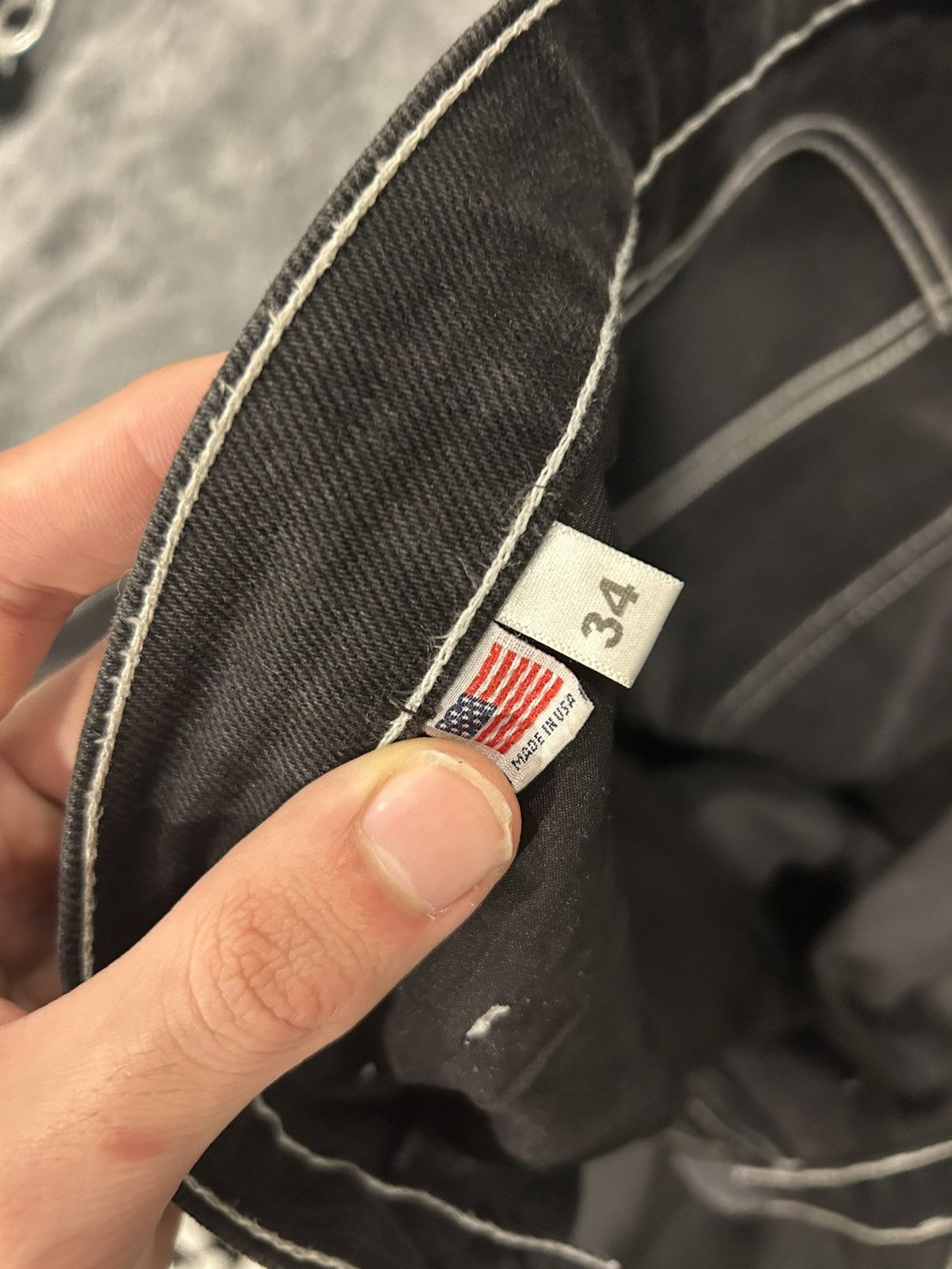 Vlone Vlone old english denim set Size US 34 / EU 50 - 8 Thumbnail