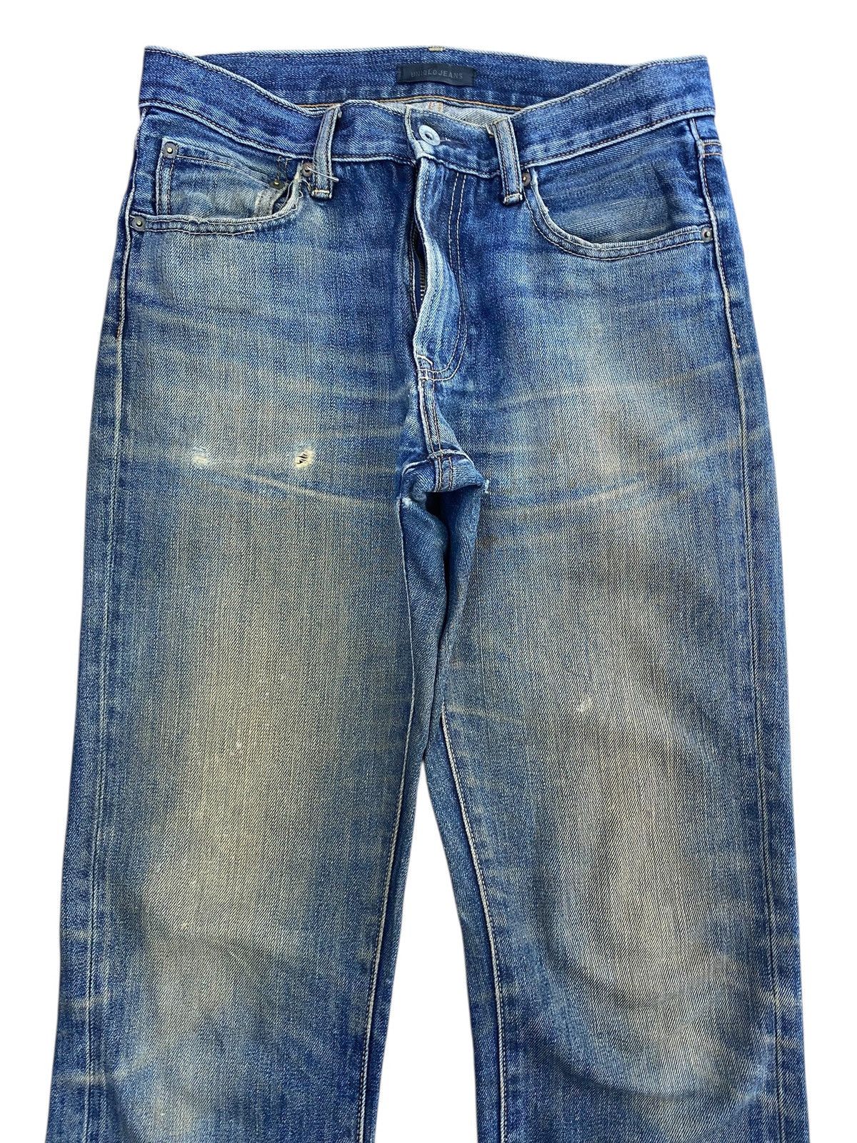 Uniqlo Uniqlo Whiskers Rusty Wash Style Loose Jeans Size US 30 / EU 46 - 2 Thumbnail
