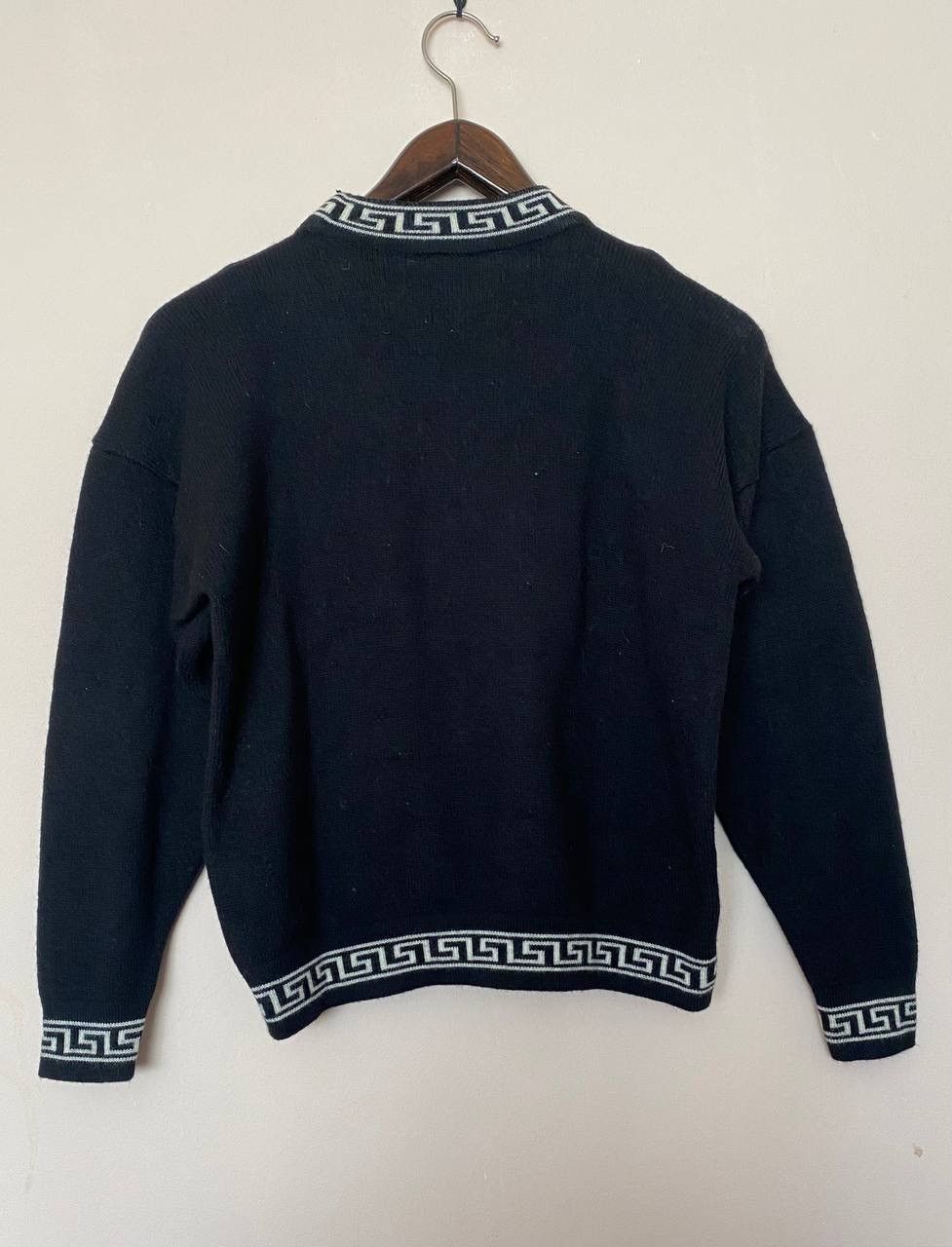 Versace Jeans Couture Vintage Versace Jeans Couture Sweaters Big Logo Medusa Size S / US 4 / IT 40 - 4 Thumbnail