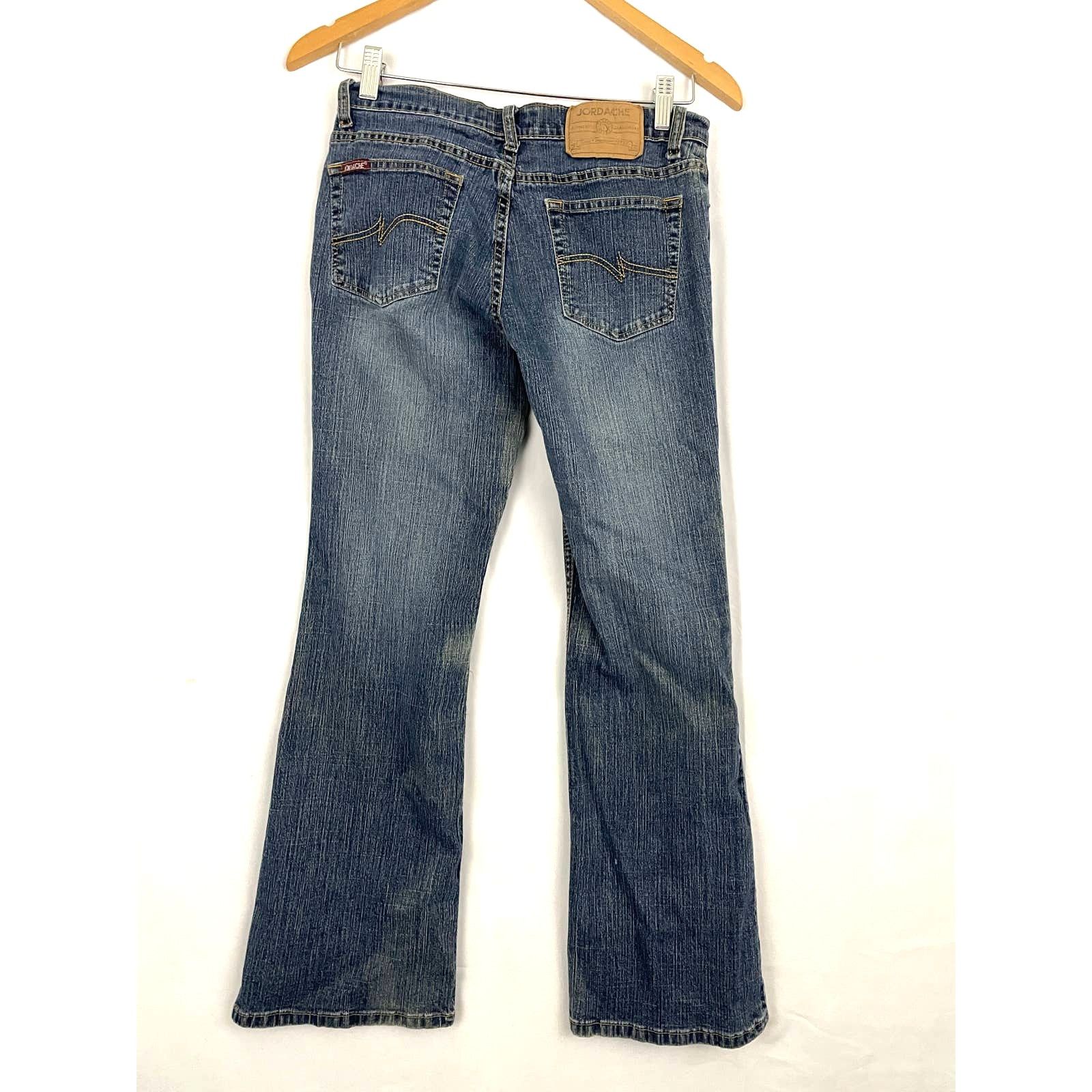 Jordache VTG Jordache Jeans Bootcut 26" Low Rise Stretch Y2K 2000's Size 28" / US 6 / IT 42 - 1 Thumbnail