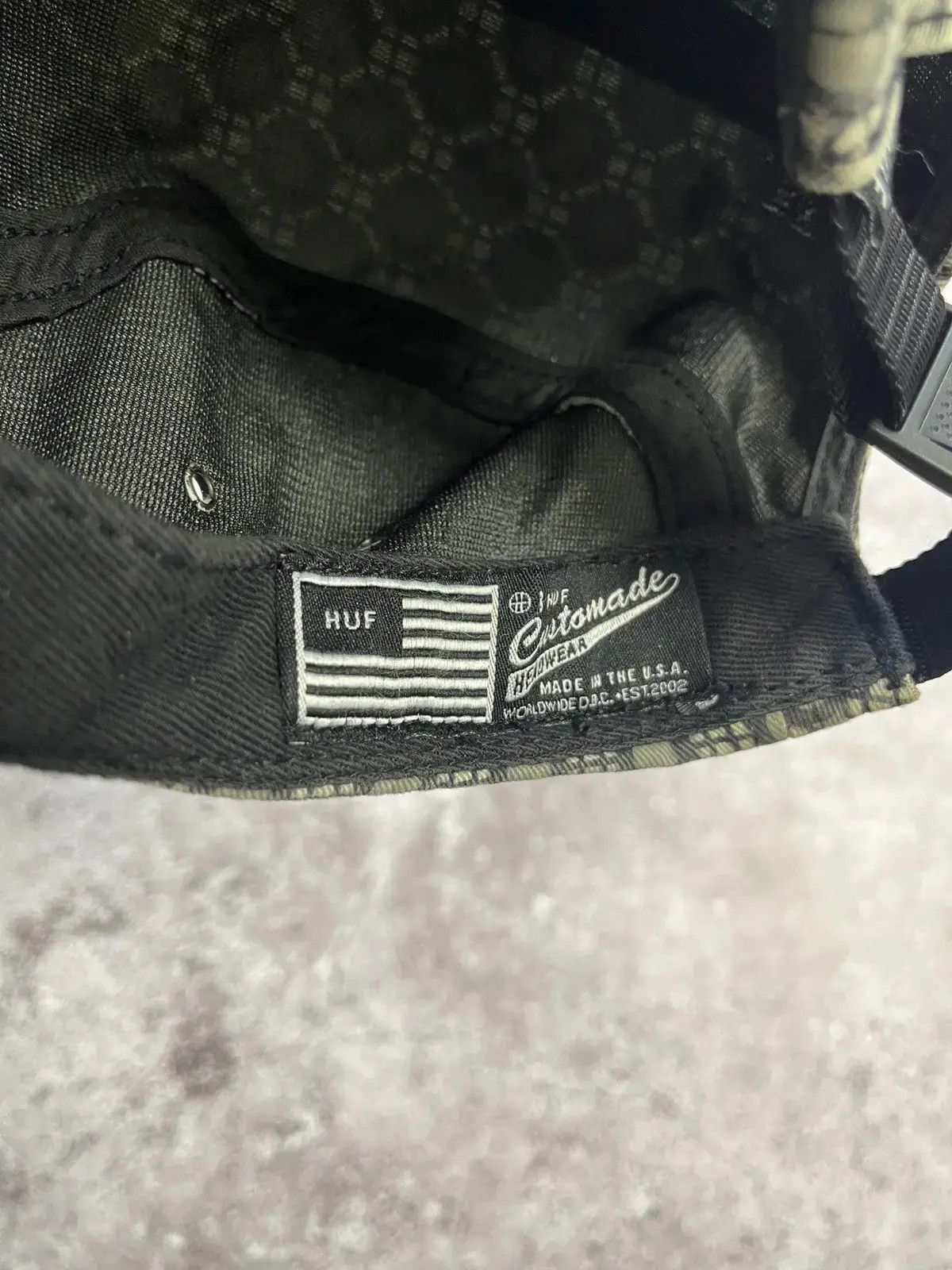 Huf Stussy x Huf Vintage Cap Hat Size ONE SIZE - 4 Thumbnail