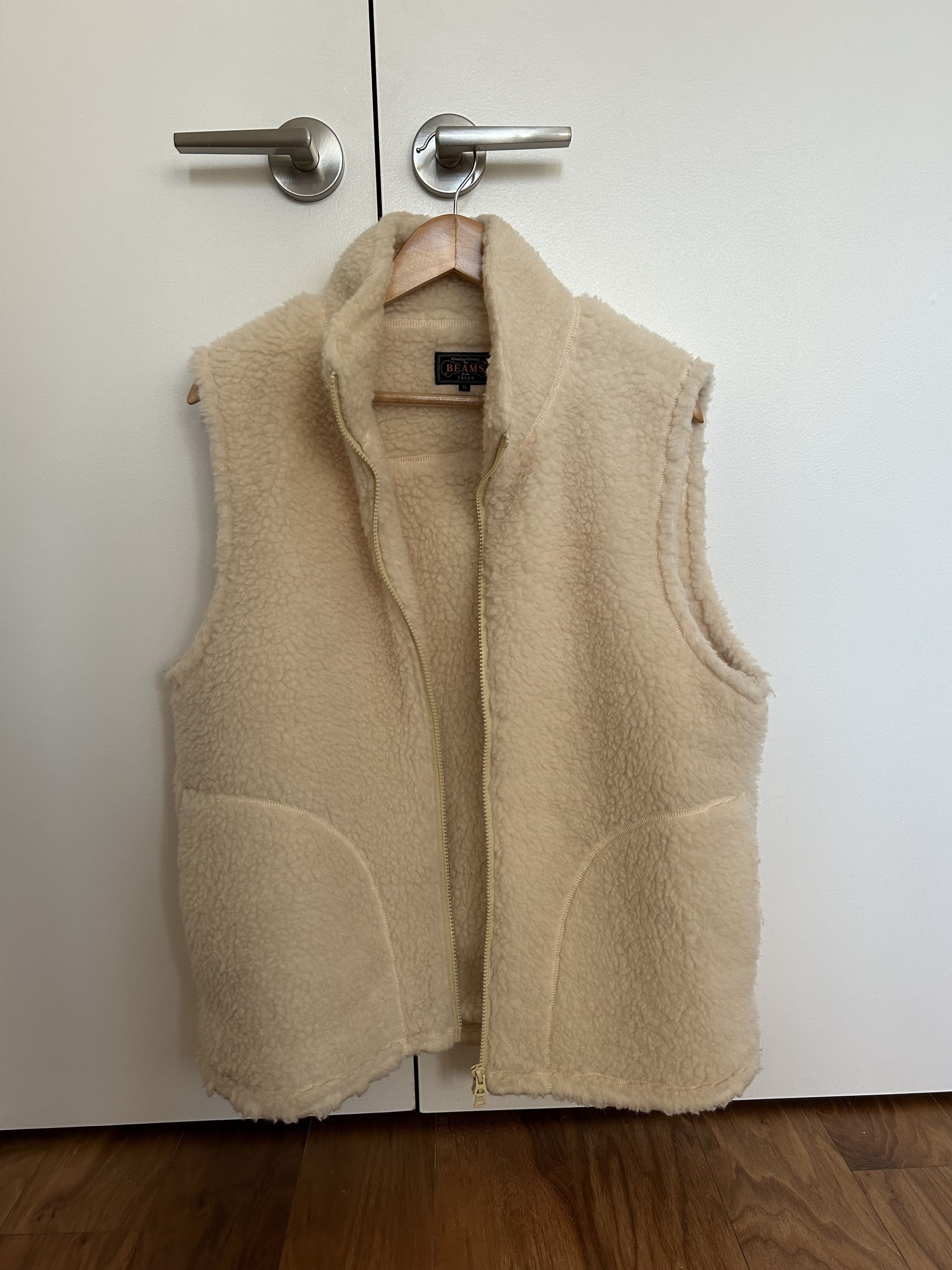 Beams Plus Stand Collar Boa Fleece Vest Size US M / EU 48-50 / 2 - 1 Thumbnail