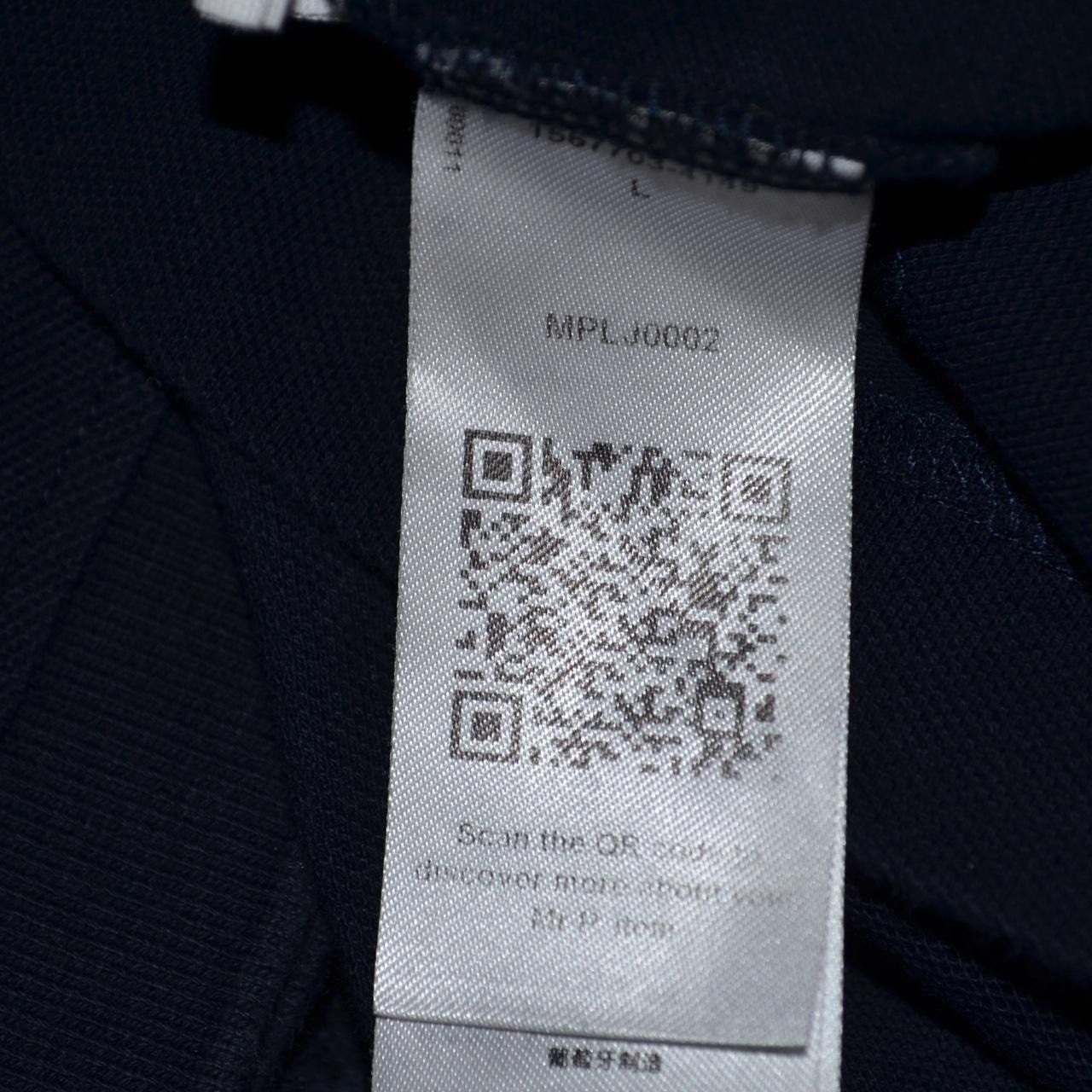 Mr P. MSRP $110 Mr P. Mr Porter navy blue pique polo cotton large Size US L / EU 52-54 / 3 - 5 Thumbnail