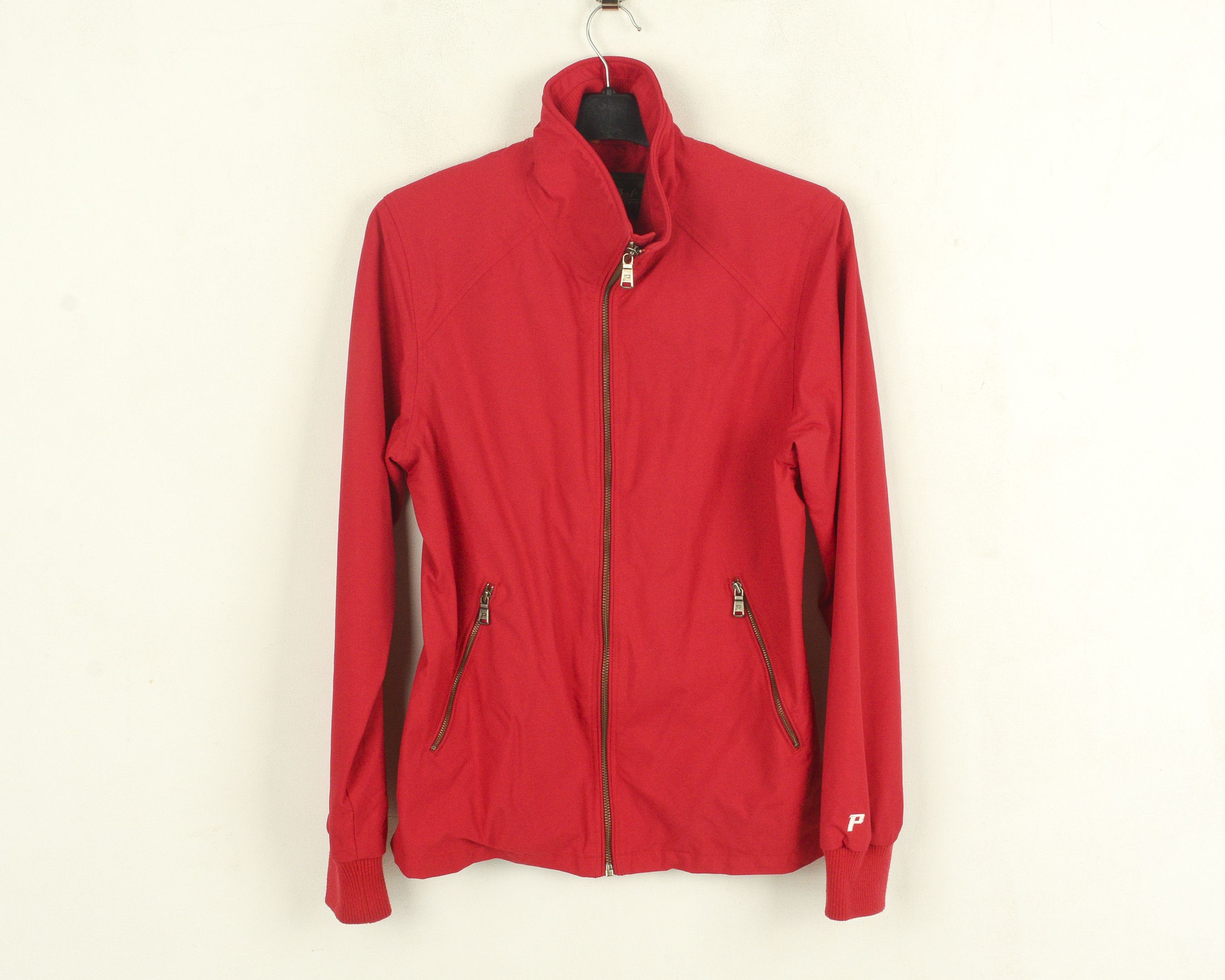 Peak Performance WSEASIDE S Womens Jacket Coat Red Zip Up Windbreaker Size S / US 4 / IT 40 - 1 Thumbnail