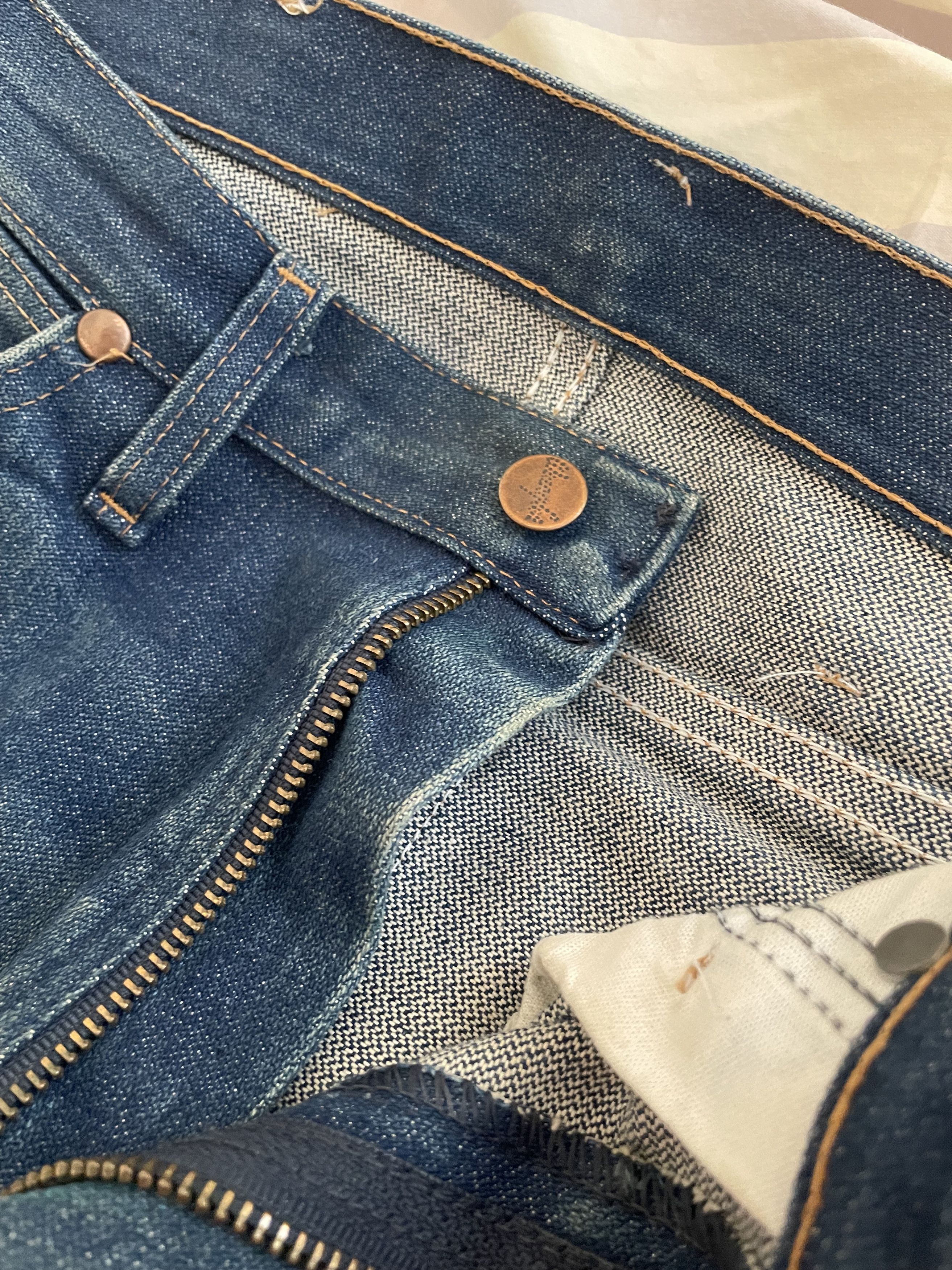 Wrangler Raw Denim Cowboy Cut Jeans Size US 29 - 4 Thumbnail