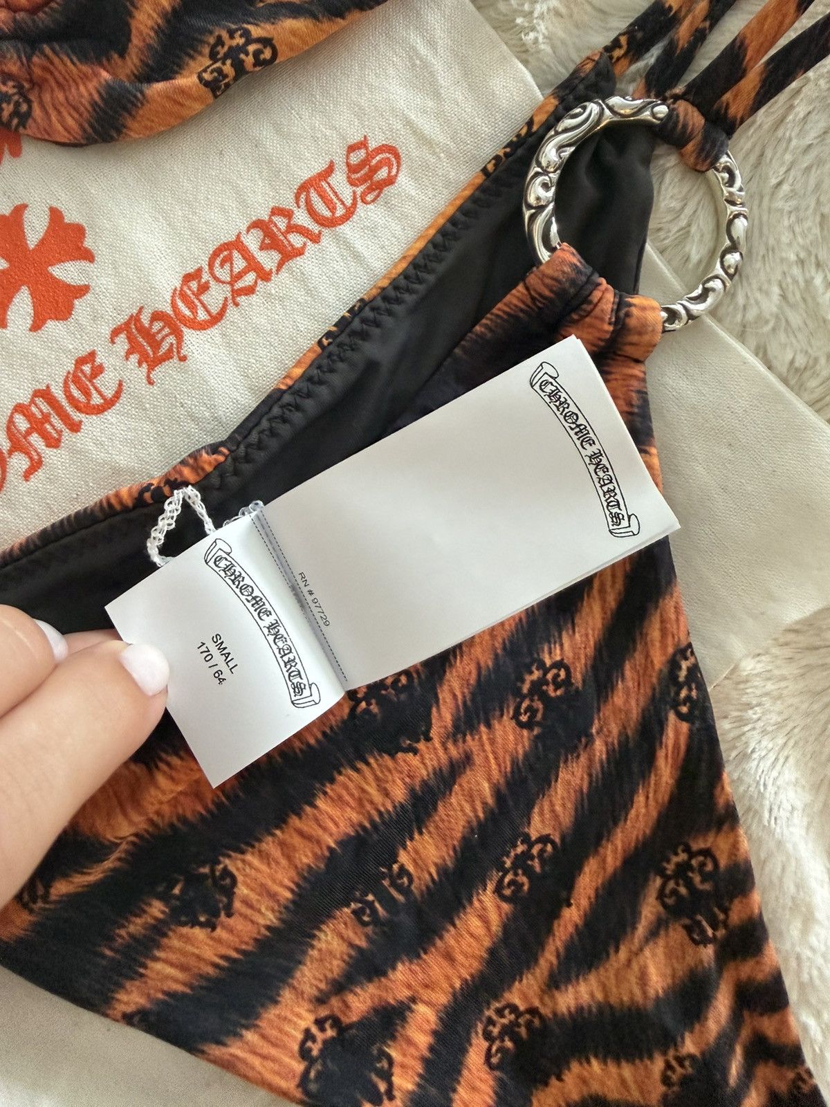 Chrome Hearts Chrome hearts tiger print bikini Size ONE SIZE - 5 Thumbnail
