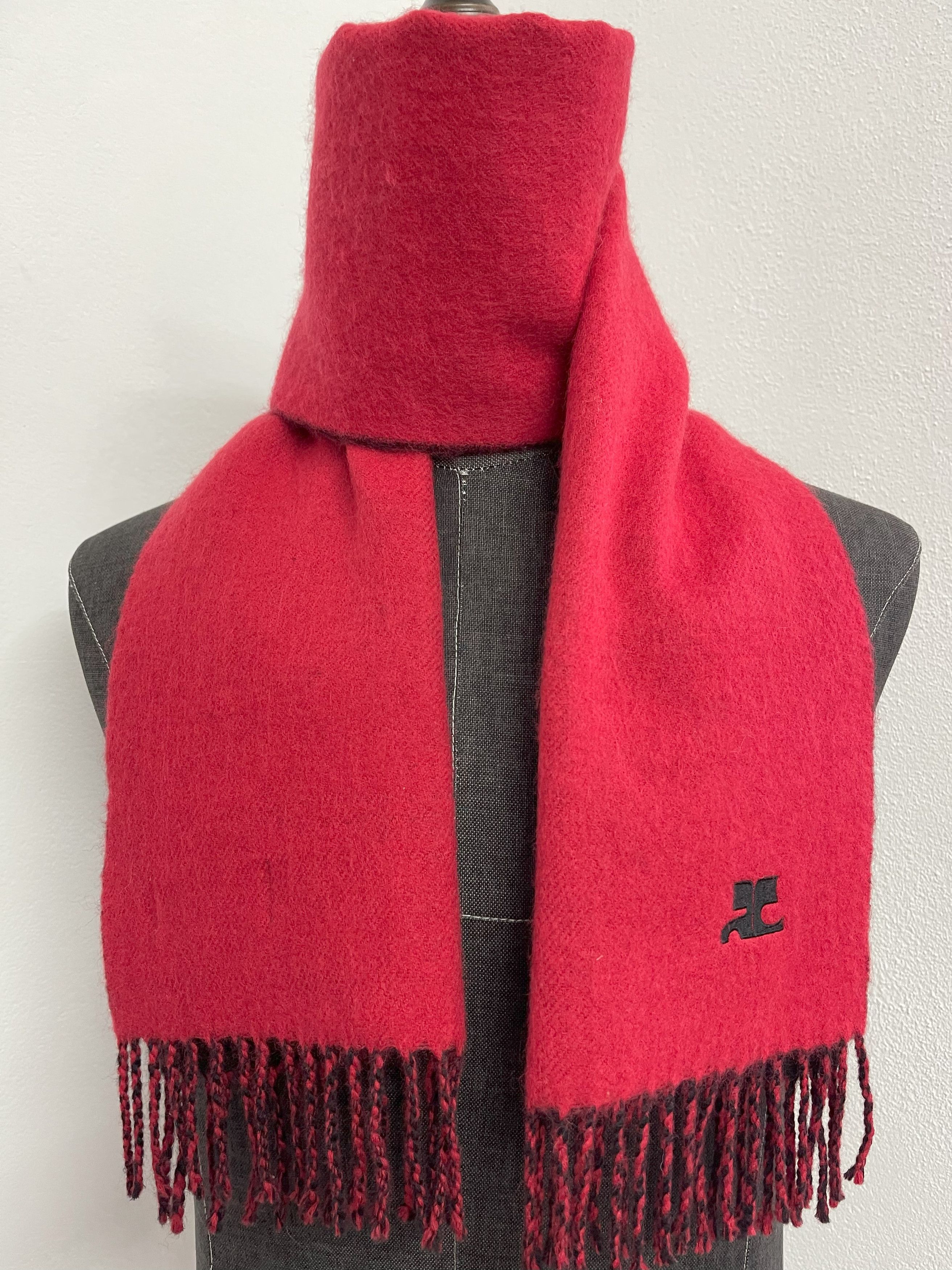 Courreges Vintage Courreges Scarf / Muffler - 6111 Size ONE SIZE - 5 Thumbnail