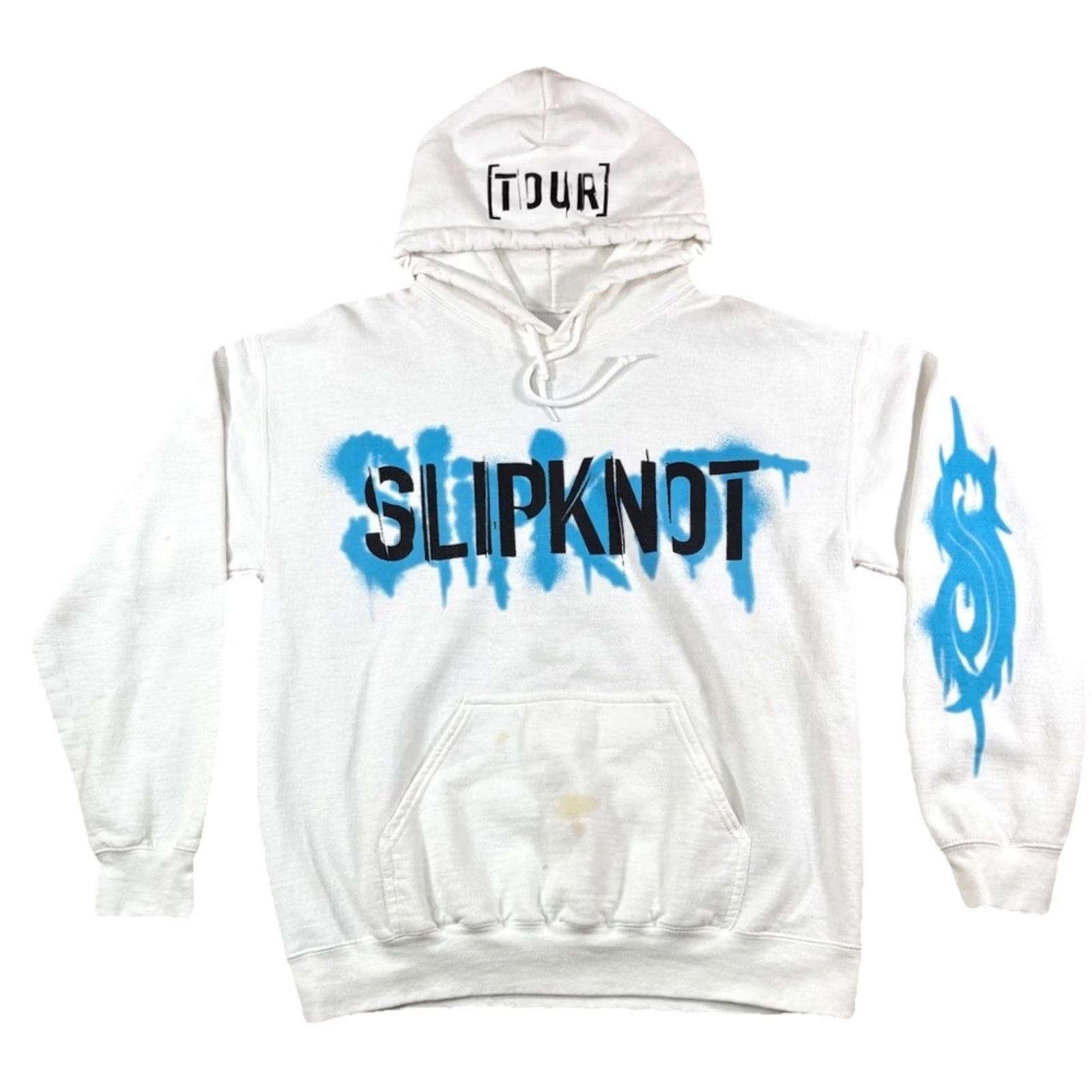 Doublet Slipknot Hoodie Sweatshirt White Double Sided Graphic • Size M • Men’s Pullover All Seasons Size US M / EU 48-50 / 2 - 2 Thumbnail