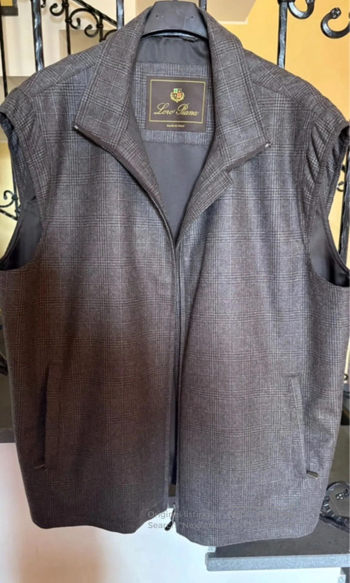 Loro Piana luxurious gray cashmere vest by loro piana. Size US M / EU 48-50 / 2 - 1 Thumbnail