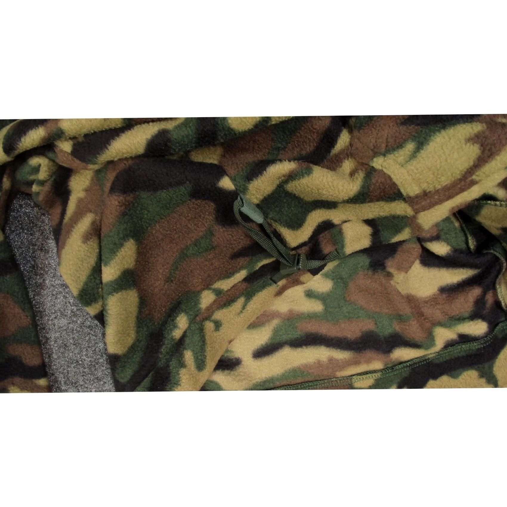 Vintage Highland Outfitters Woodland Camo Fleece Zip Hoodie Mens XXL Green Camouflage Y2K Gorpcore Vintage Full Zip Pockets Size US XXL / EU 58 / 5 - 7 Thumbnail