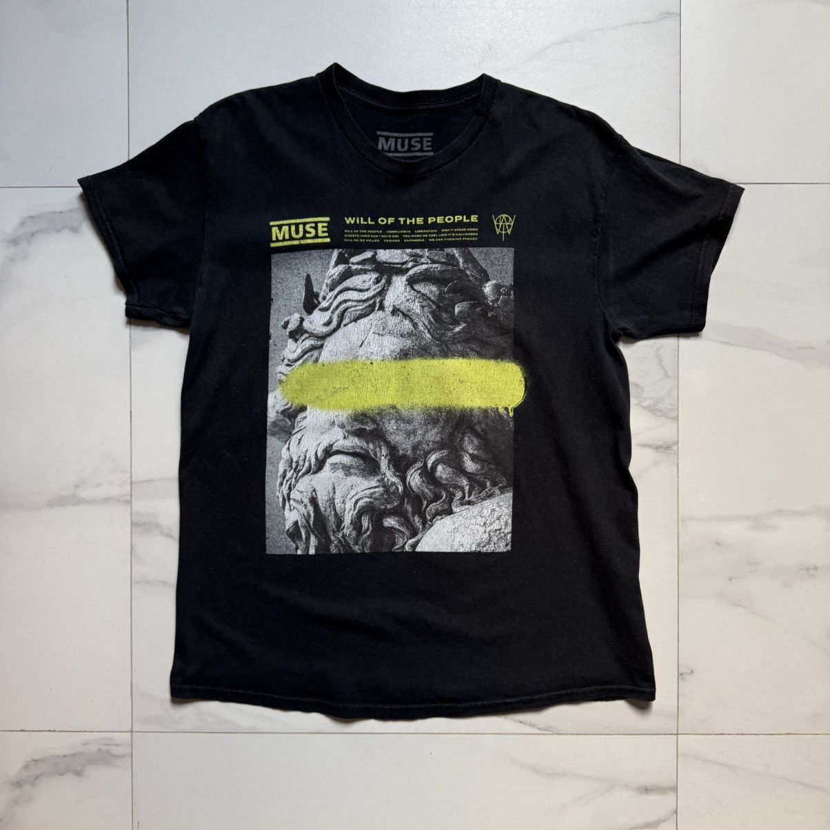 Band Tees Muse Will Of The People T-Shirt Size US M / EU 48-50 / 2 - 2 Thumbnail