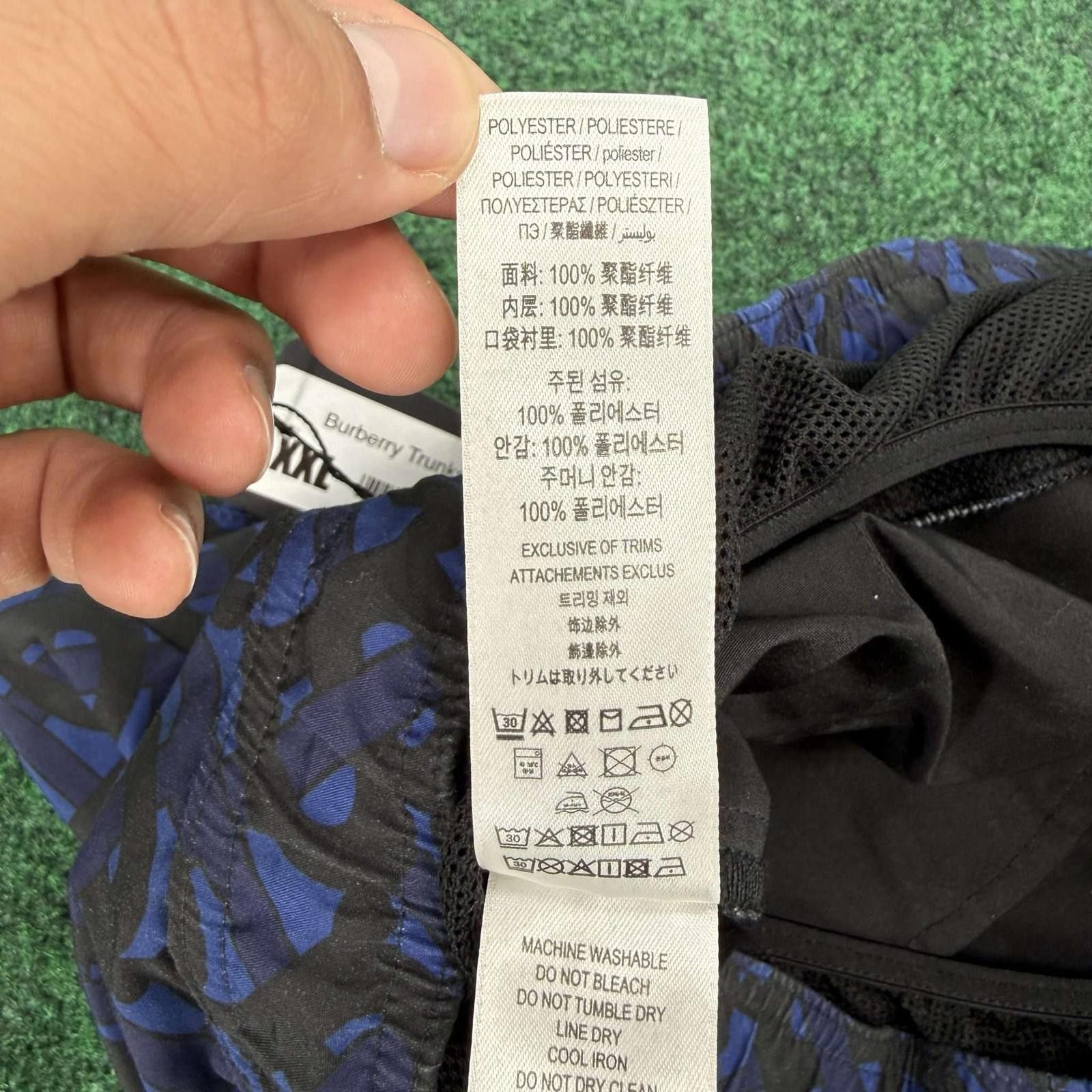 Burberry Burberry Oceanic Blue Trunks XXL New with Tags Size US 40 / EU 56 - 8 Thumbnail