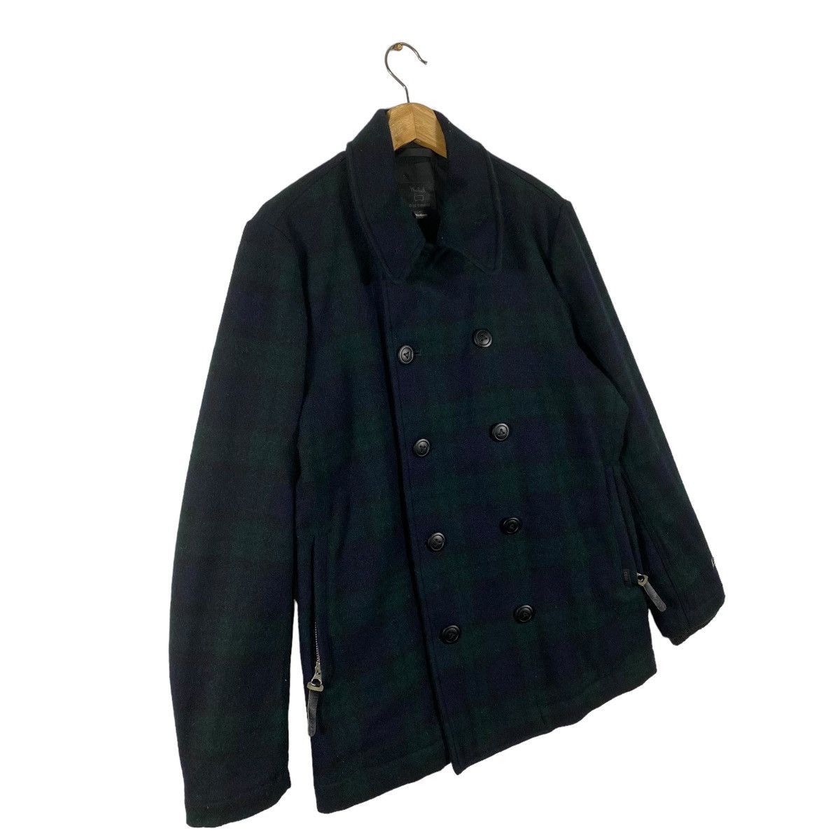 Vintage × Woolrich Woolen Mills Vintage Woolrich Digs Limited Plaid Wool Button Jacket Size US M / EU 48-50 / 2 - 3 Thumbnail