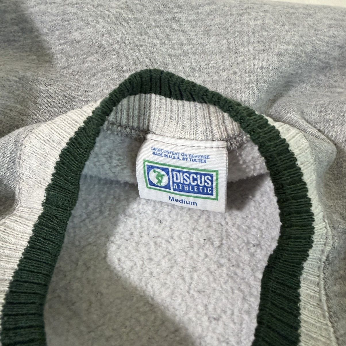 Other Vintage Made in USA Discus Athletic Gray crewneck sweatshirt Size US M / EU 48-50 / 2 - 3 Thumbnail
