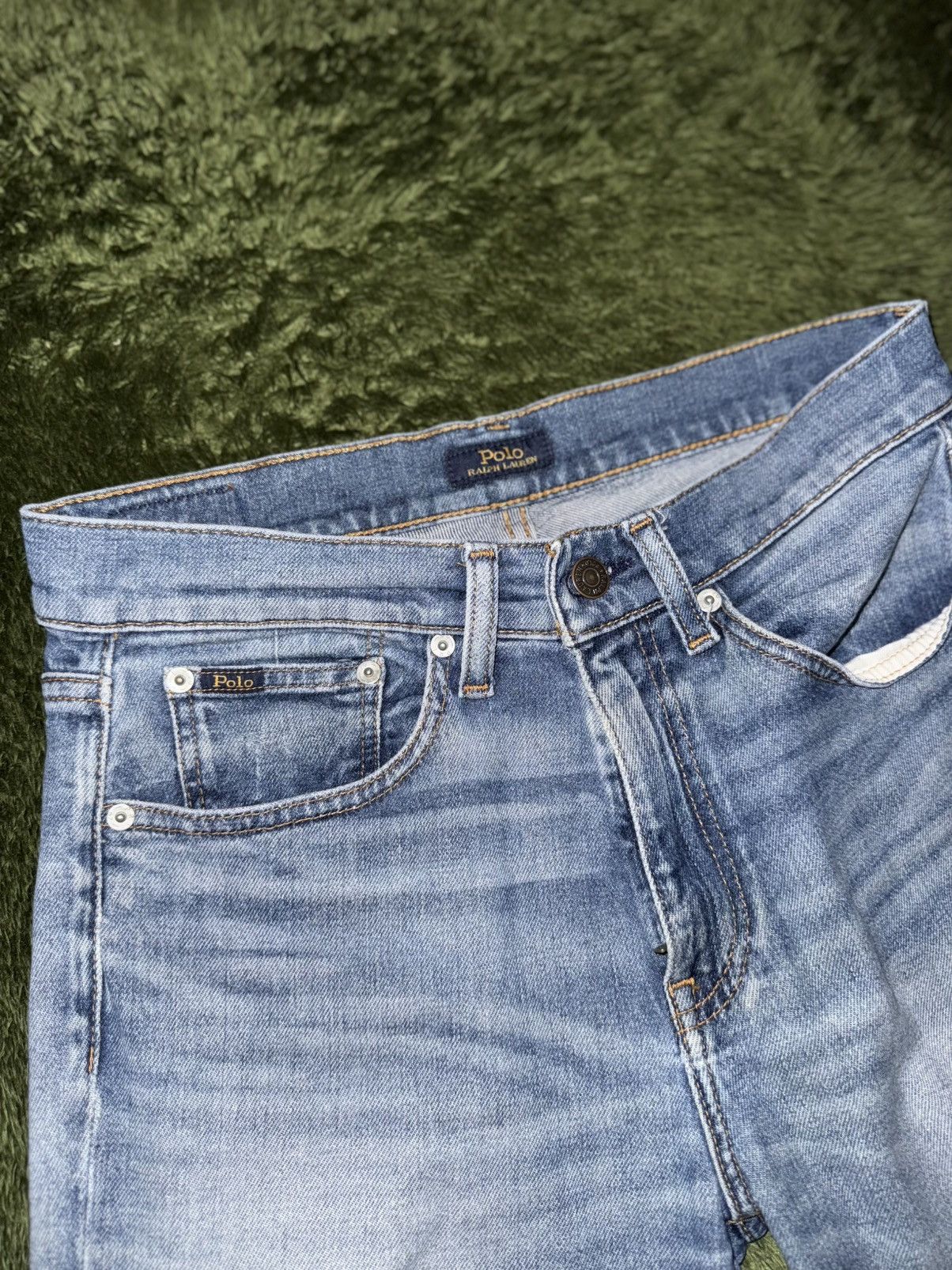 Polo Ralph Lauren [28] Polo Ralph Lauren Japan Cut-Off Vintage Washed Denim Size US 28 / EU 44 - 5 Thumbnail