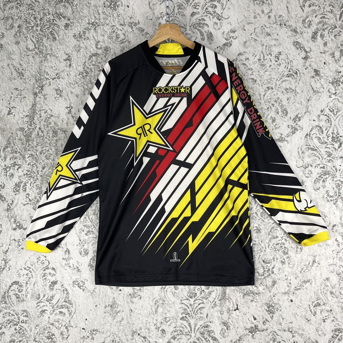 Rockstar Games Y2K ROCKSTAR MOTO CROSS JERSEY ENDURO LONGSLEEVE Size US M / EU 48-50 / 2 - 1 Thumbnail