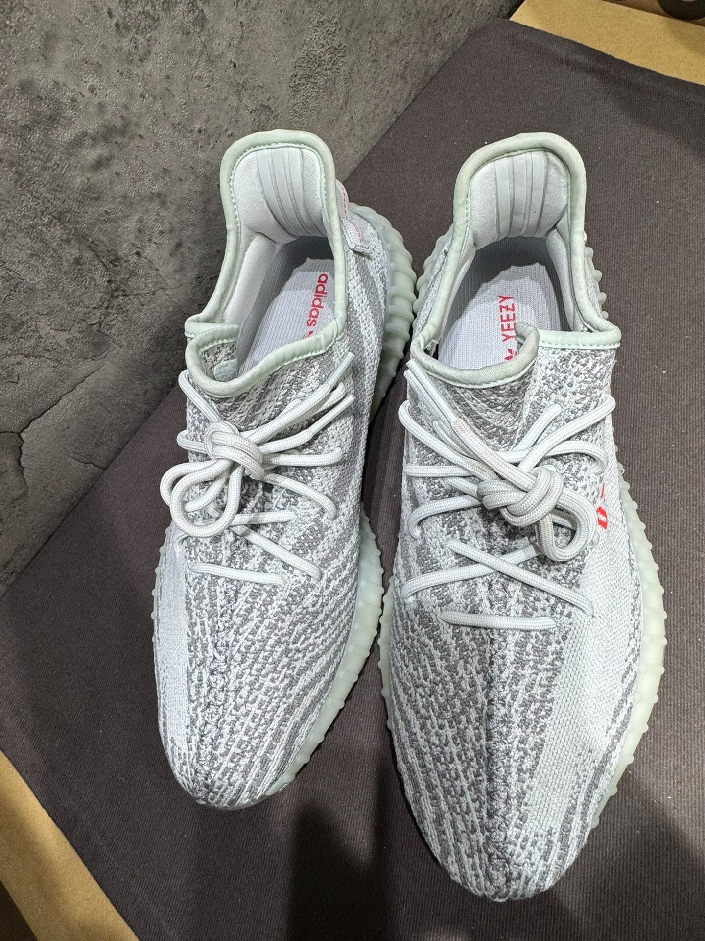 Yeezy Yeezy Blue Lowtop Sneakers 12 Men Size US 12 / EU 45 - 1 Thumbnail