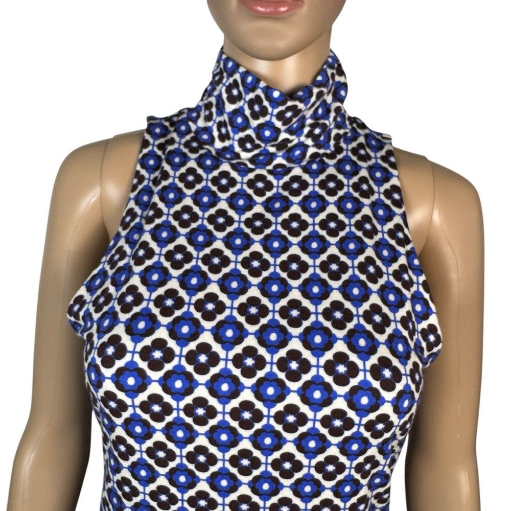 Free People New Free People Check It Mini Blue Dress Size S Size S / US 4 / IT 40 - 9 Thumbnail