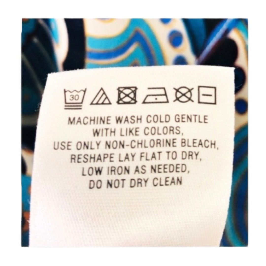 Anthropologie ANTHROPOLOGIE Blue Merlon Geometric Tank Meadow Rue Medium Size M / US 6-8 / IT 42-44 - 5 Thumbnail