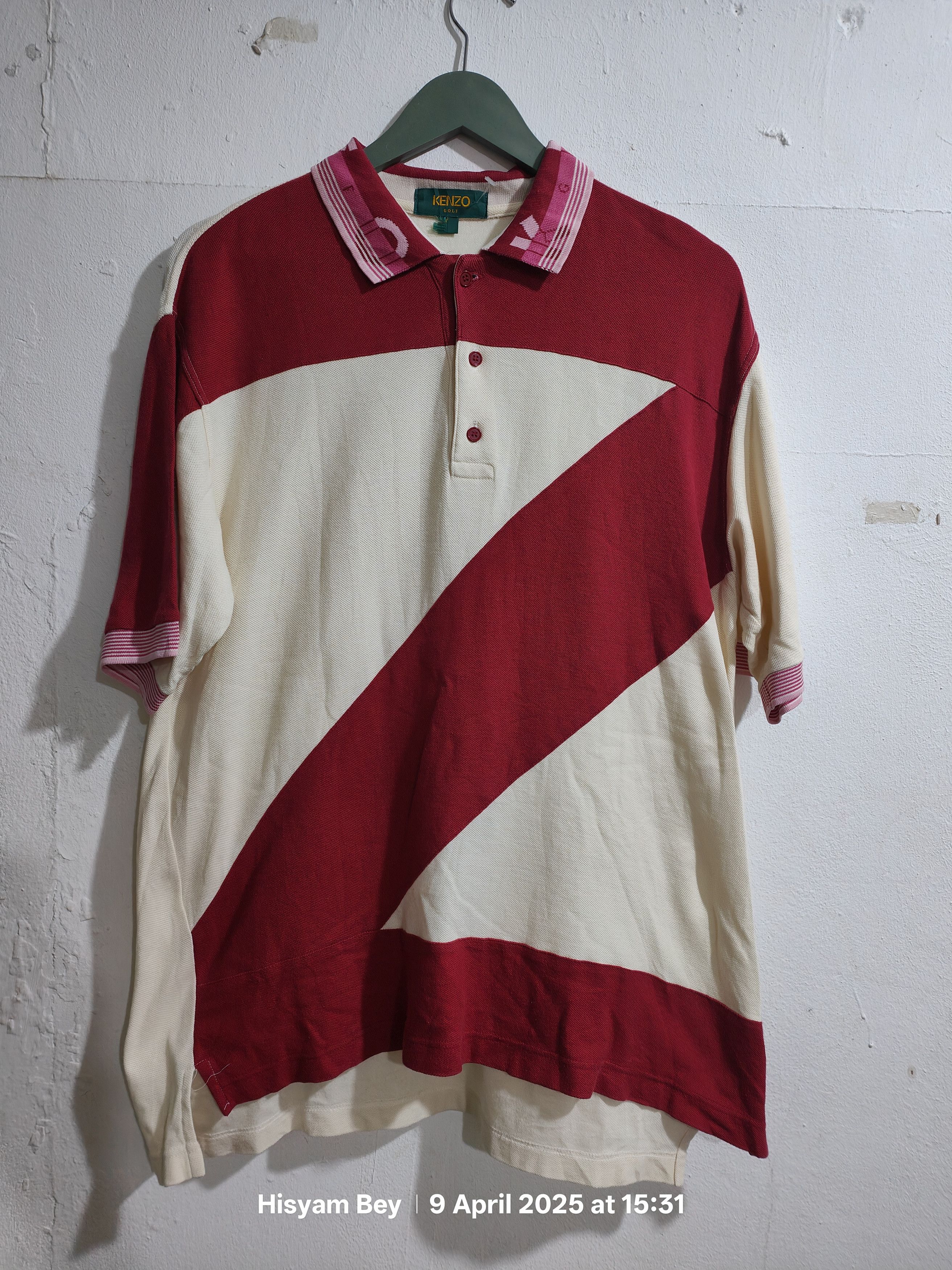 Kenzo × Vintage Kenzo Golf polo tee Size US L / EU 52-54 / 3 - 1 Thumbnail