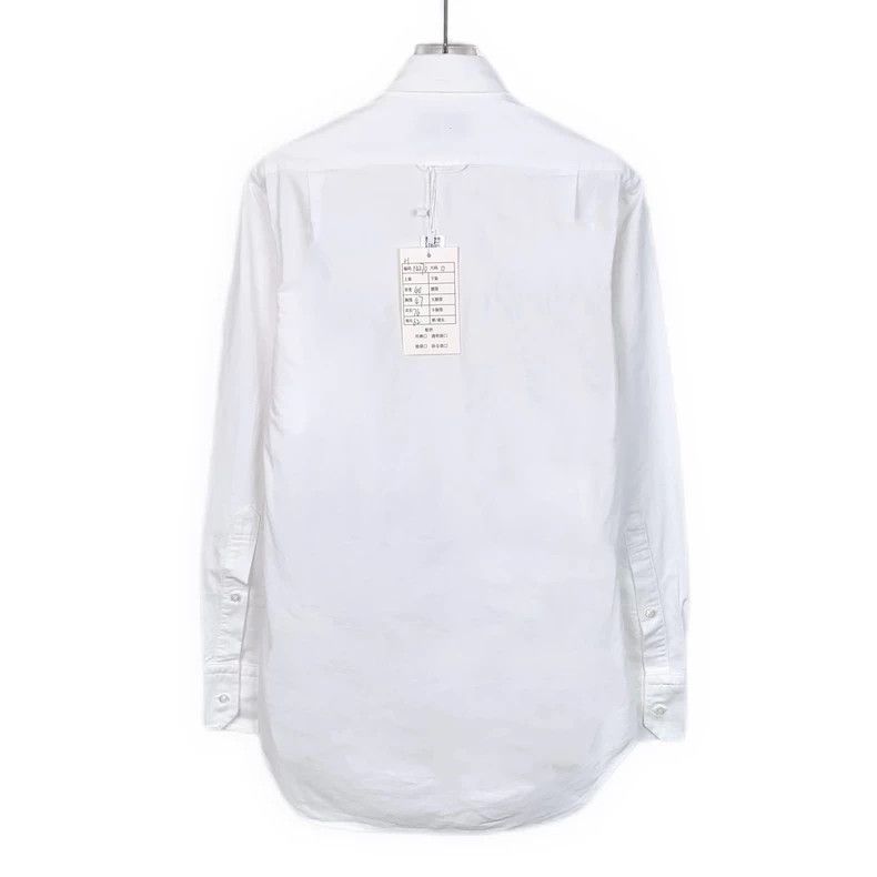 Thom Browne Thom Browne White cotton lapel single-breasted long-sleeved Size US XS / EU 42 / 0 - 2 Thumbnail