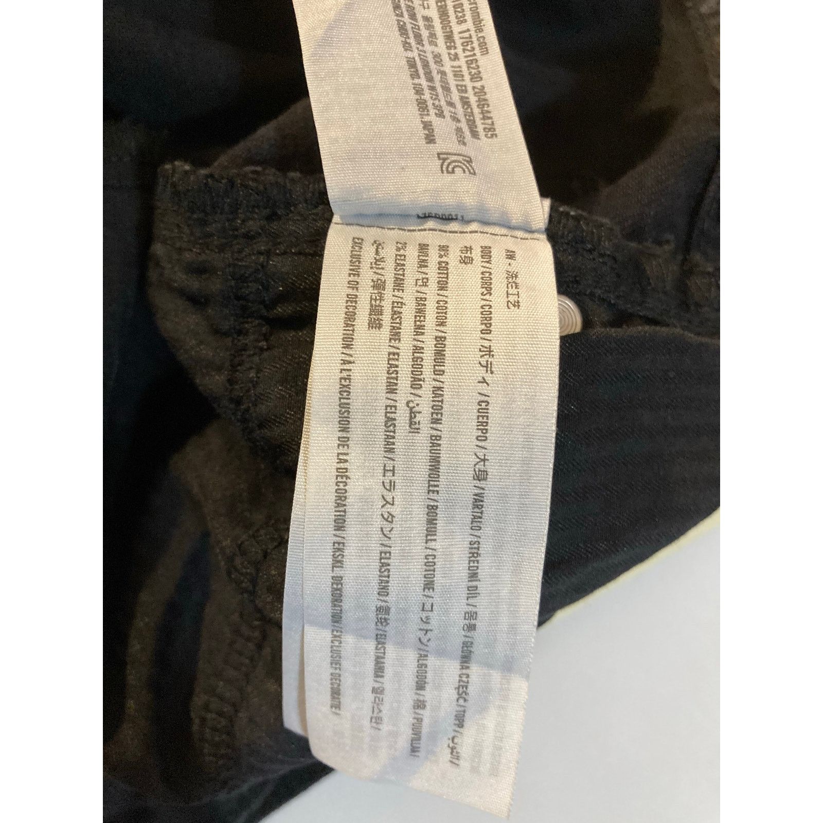 Abercrombie & Fitch Abercrombie & Fitch Mens Skinny Jean 34x32 Black Classic NWT Size US 34 / EU 50 - 5 Thumbnail