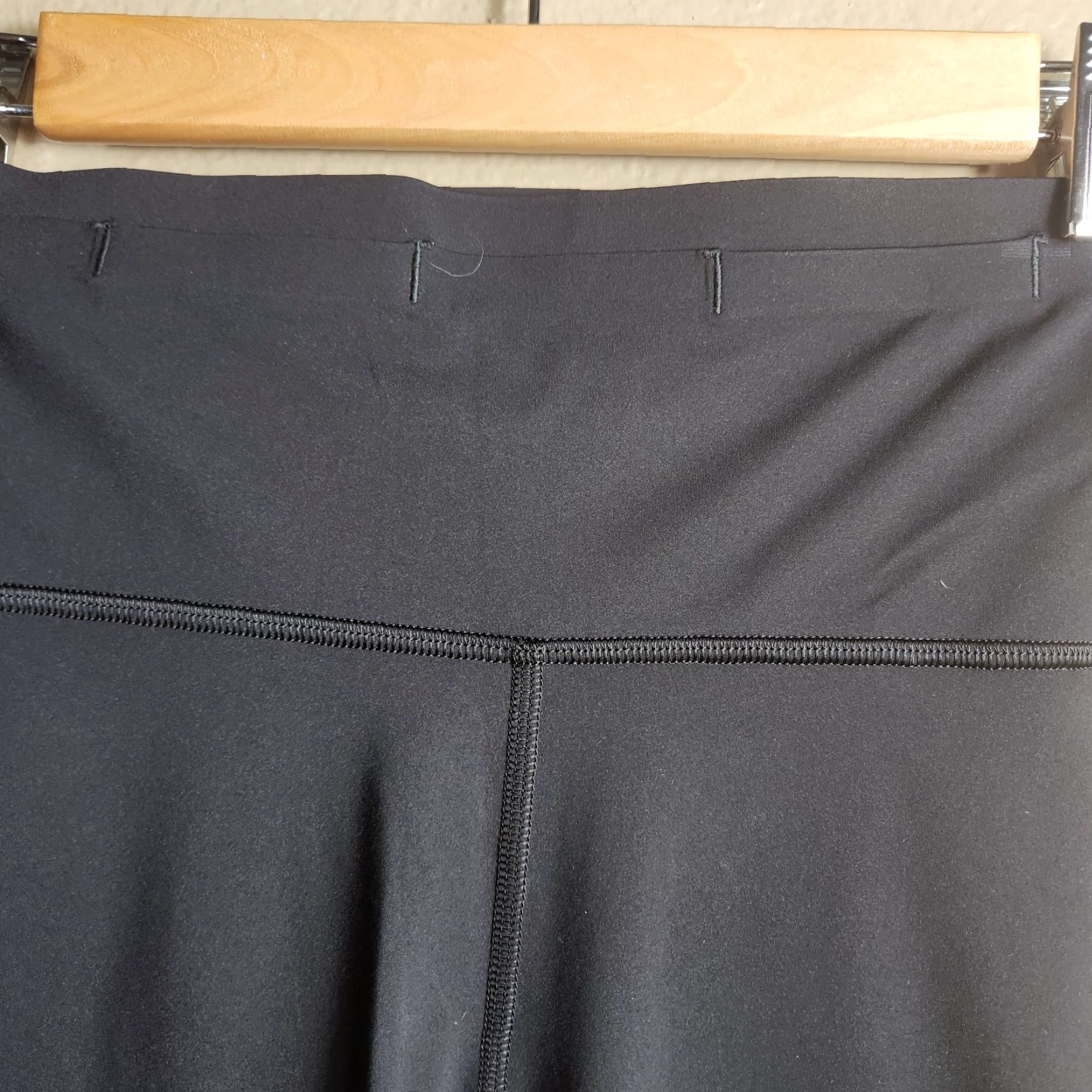 Lululemon Lululemon Womens Run To Reset Tight Nulux LW5BWQS BLK/FISM 25" Leggings 4 Black Reflective Pockets Athletic Compression Athleisure Womens Size ONE SIZE - 6 Thumbnail
