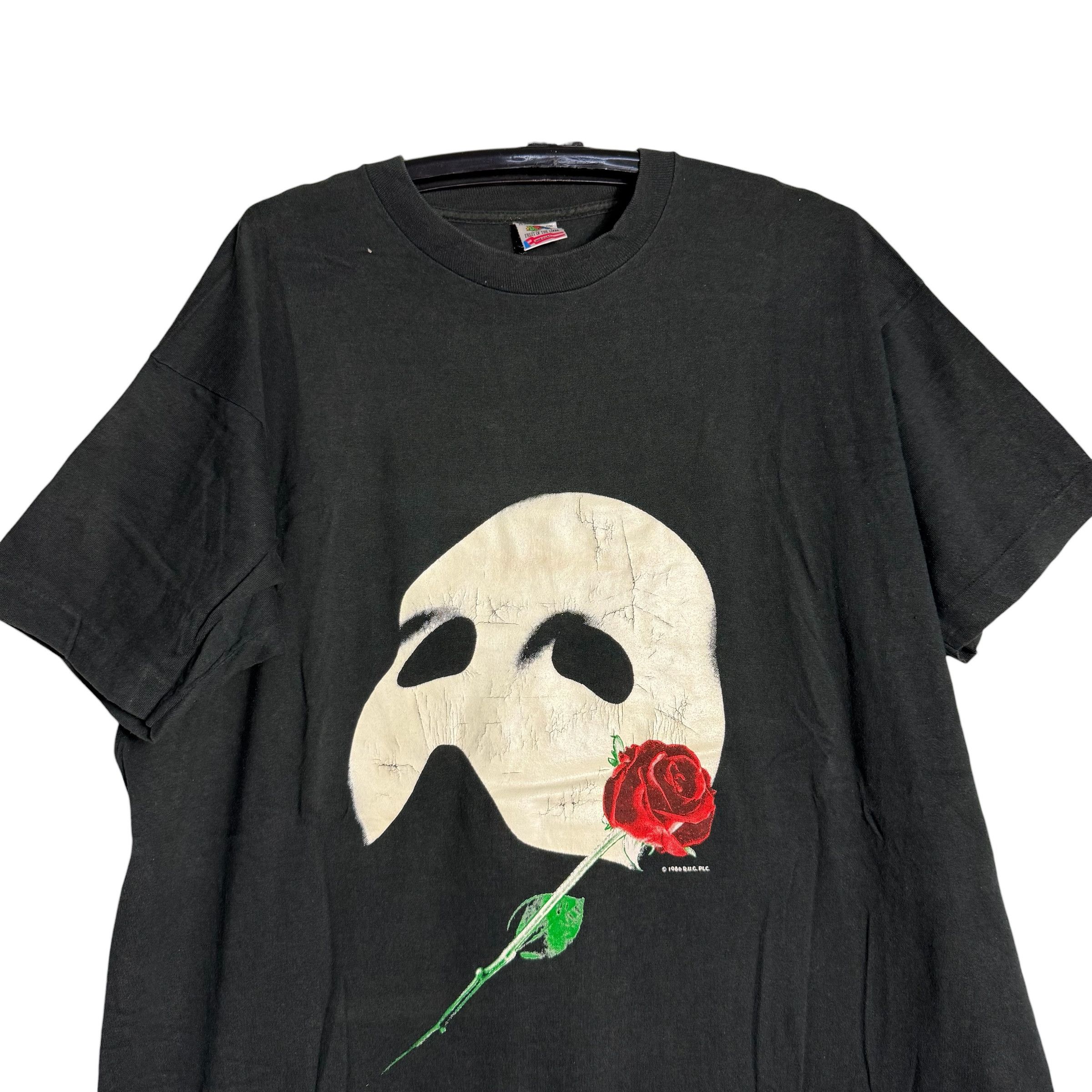 Vintage 🔥RARE🔥Vintage The Phantom of the Opera 1986 T-shirt Size US XL / EU 56 / 4 - 2 Thumbnail