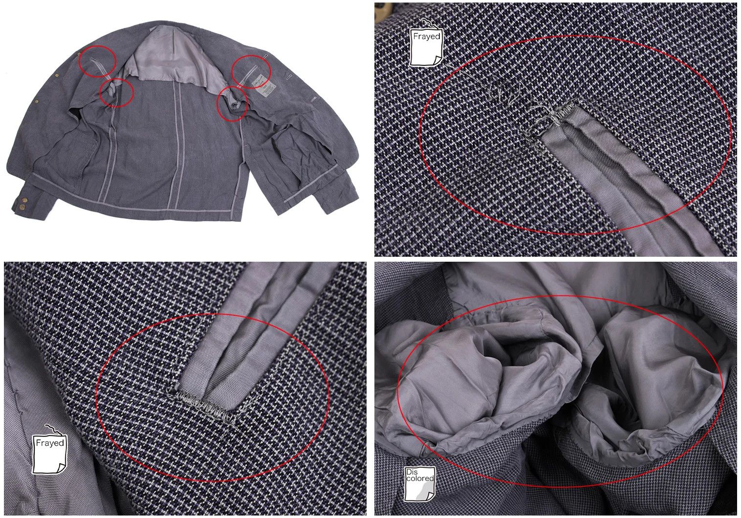 Yohji Yamamoto Yohji Yamamoto Design Woven 3B Jacket Purple M Size US M / EU 48-50 / 2 - 16 Thumbnail