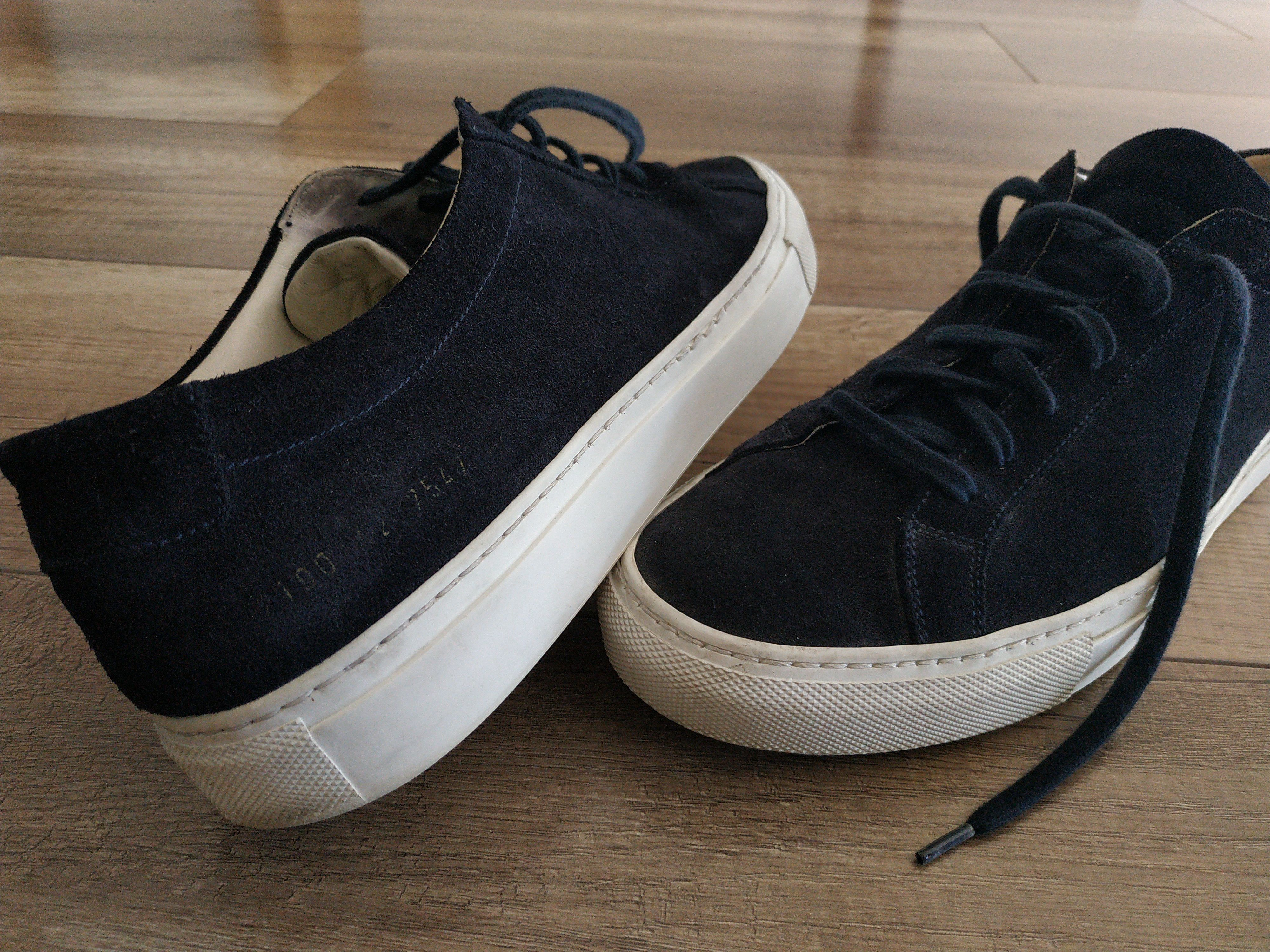 Common Projects COMMON PROJECTS Men’s Navy Suede Sneakers Shoes, EU 42/43 Size US 9.5 / EU 42-43 - 3 Thumbnail