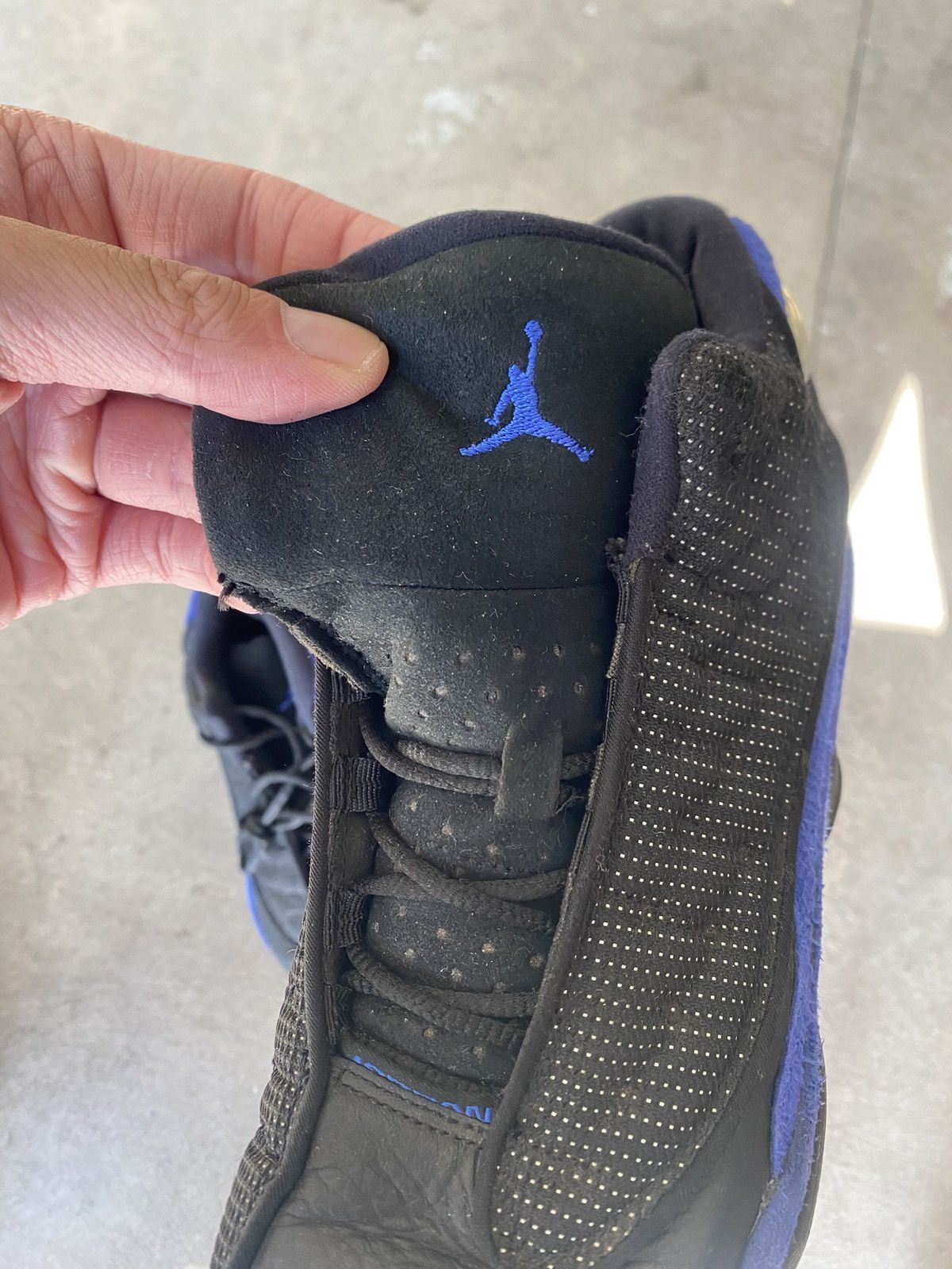 Jordan Brand Jordan 13 Black Hyper Royal Size US 5.5 / EU 38 - 5 Thumbnail