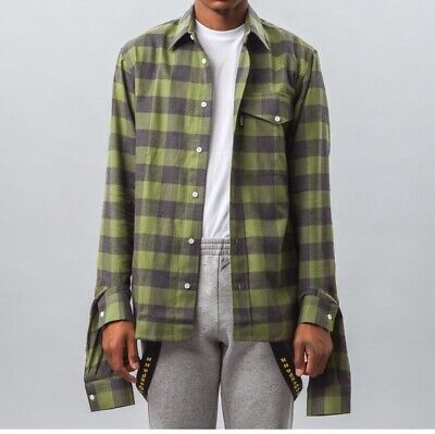 Gosha Rubchinskiy RARE Double Cuffed Flannel Shirt Size US M / EU 48-50 / 2 - 1 Thumbnail