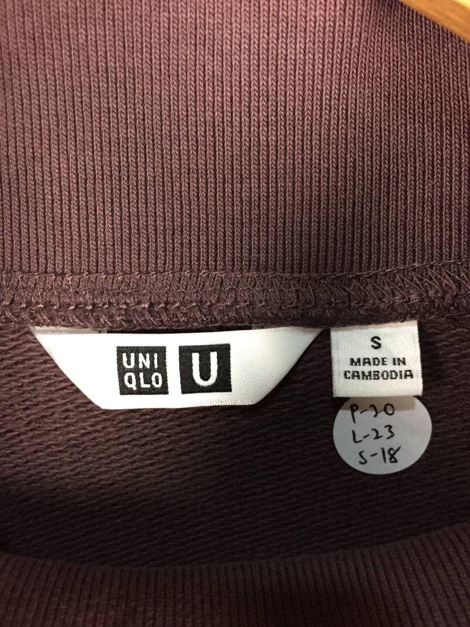 Uniqlo Uniqlo Turtleneck Minimalist Raglan Sleeves Boxy Sweatshirt Size US S / EU 44-46 / 1 - 7 Thumbnail