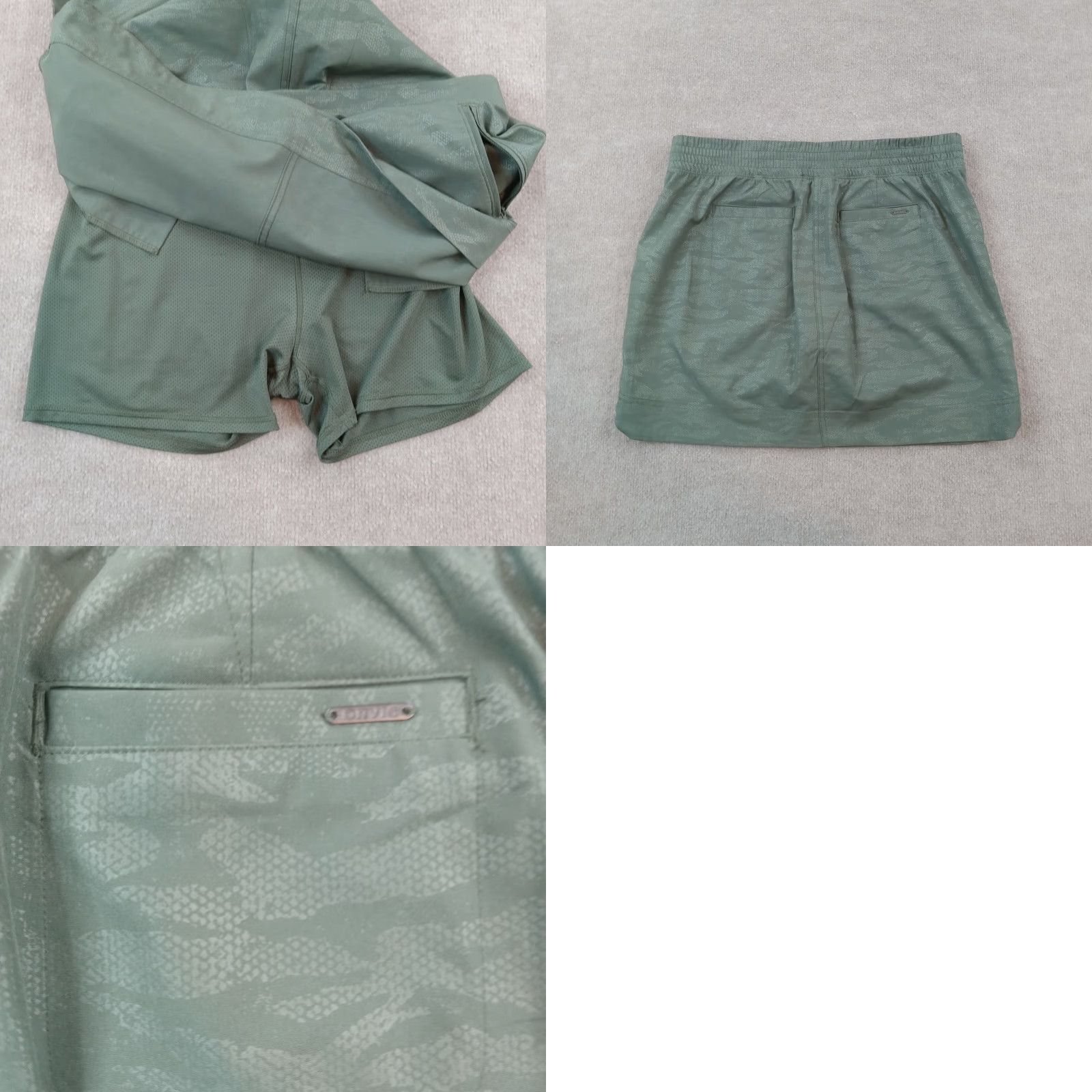 Orvis Orvis Green Camo Skort Womens Large Casual Stretch Tennis Outdoor Skirt Size 36" / US 14 / IT 50 - 8 Thumbnail