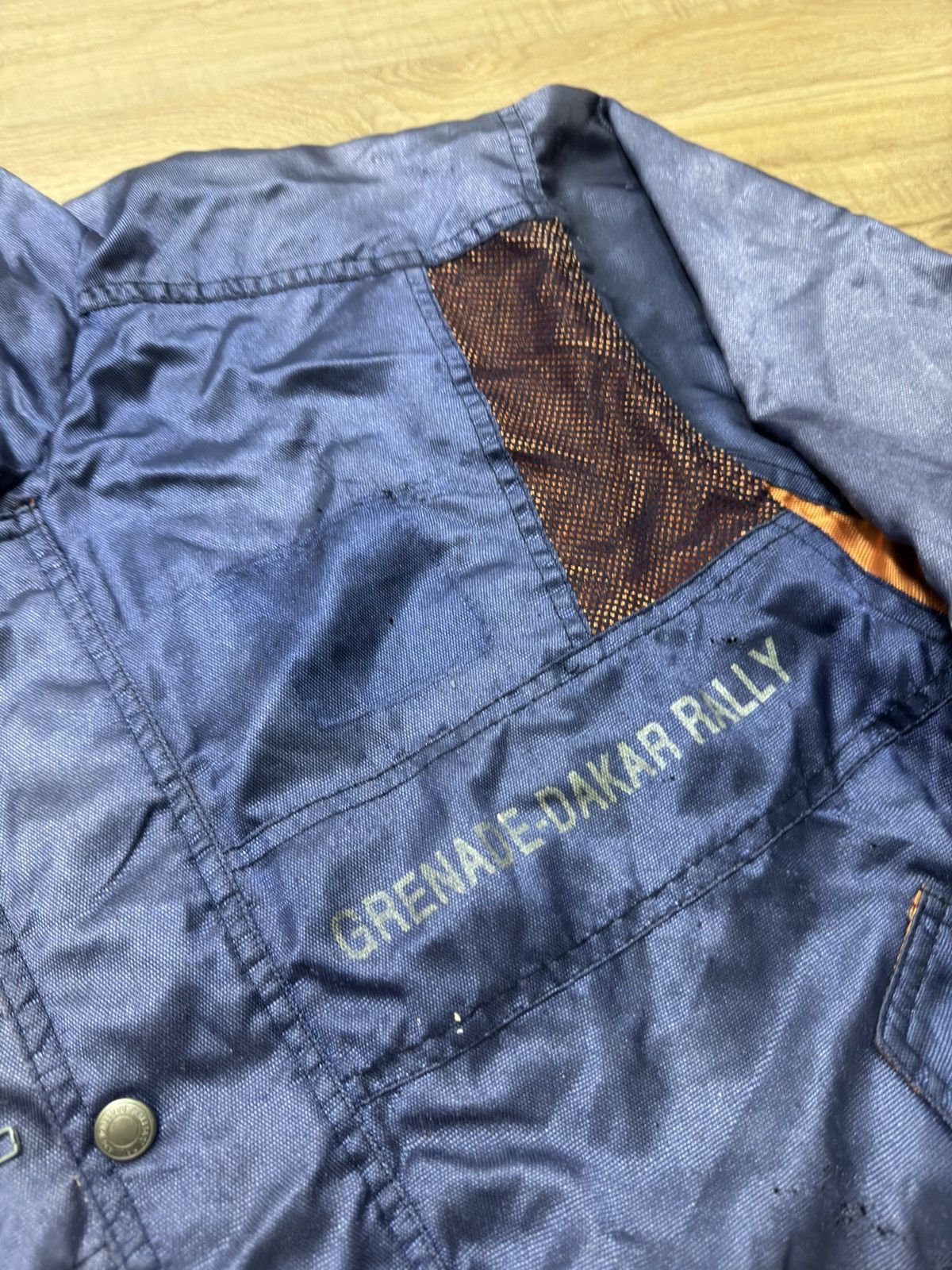 Japanese Brand VINTAGE MITSUBISHI RALLIART GRENADE - DAKAR JACKET Size US L / EU 52-54 / 3 - 3 Thumbnail