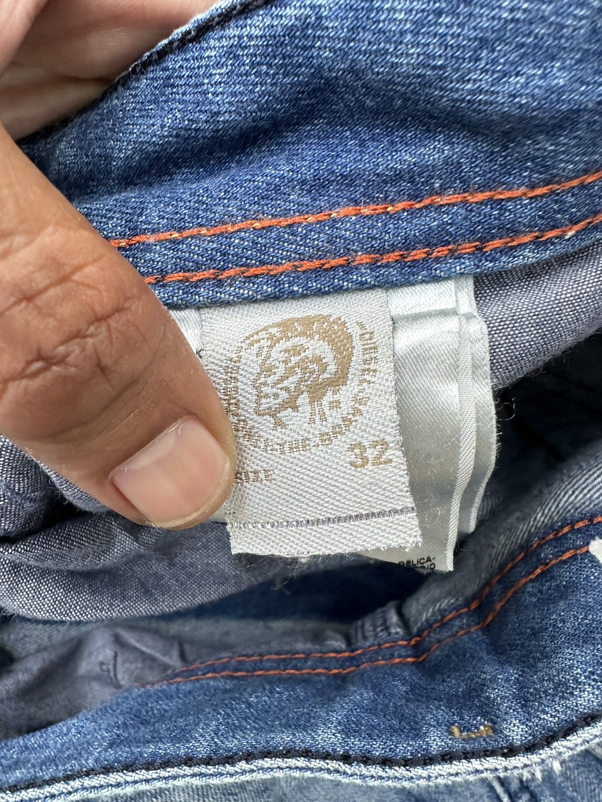 Diesel Diesel Krooley Regular Slim Distressed Denim 32x32 D36 Size US 32 / EU 48 - 14 Thumbnail