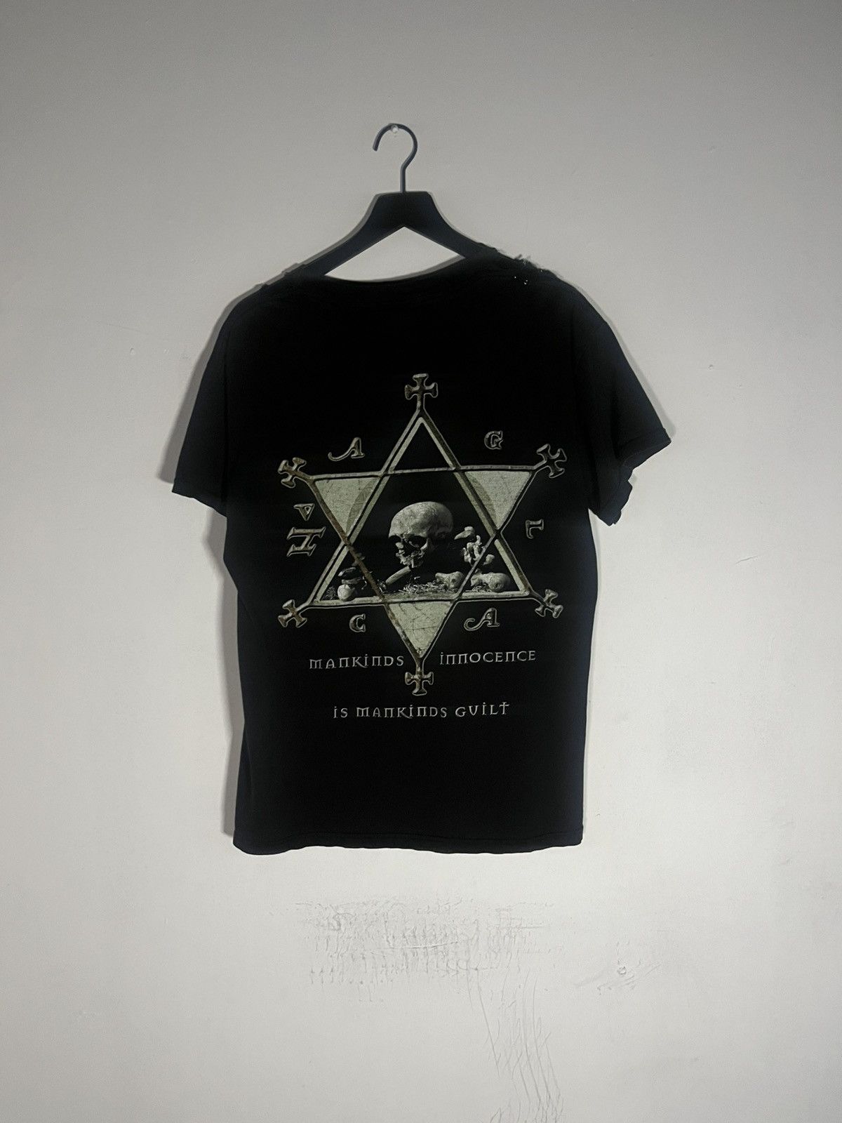 Vintage 2001 Dimmu Borgir black metal t shirt