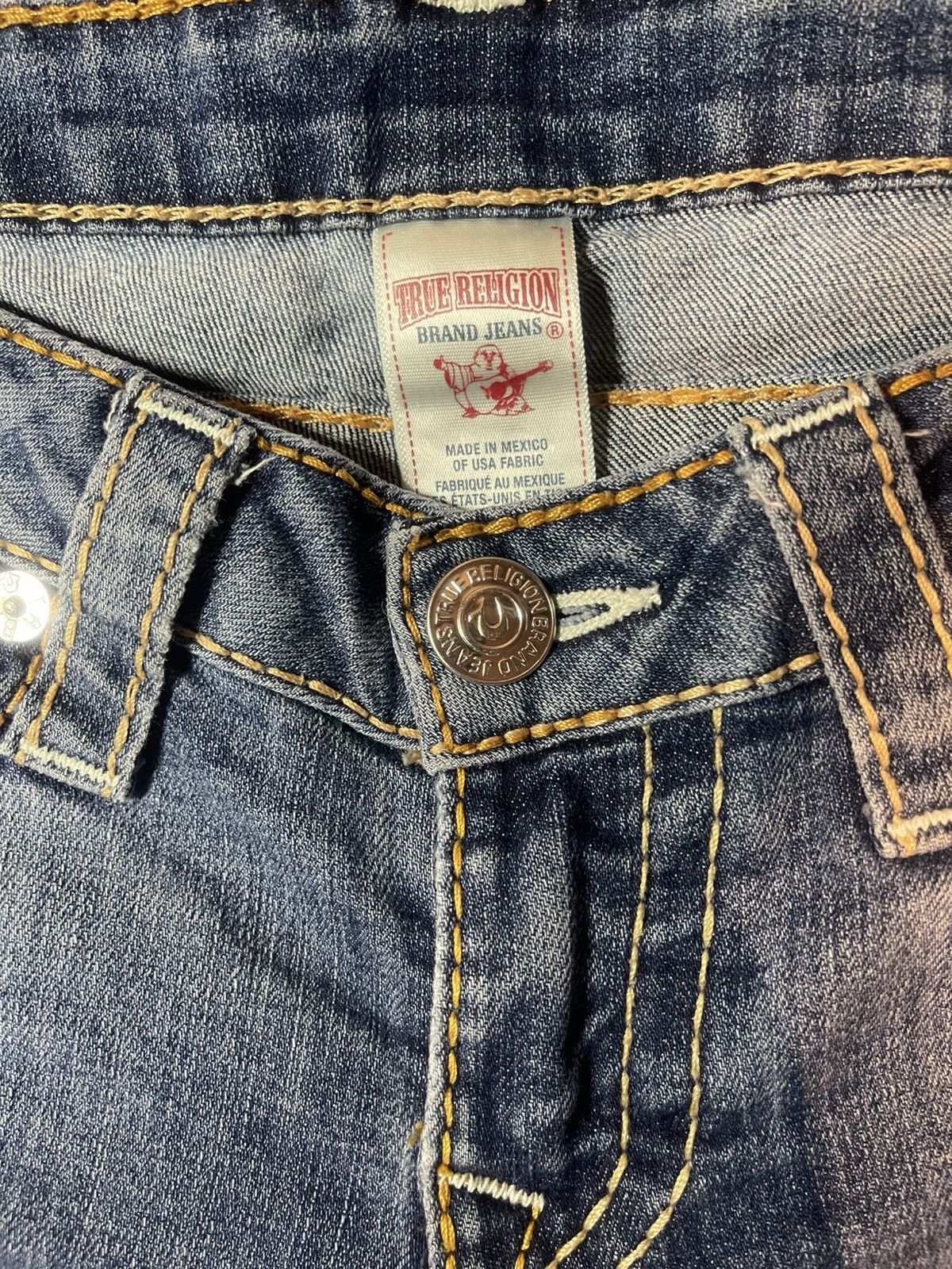 True Religion TRUE RELIGION Skinny wflps Big T Havana Size 28" / US 6 / IT 42 - 9 Thumbnail