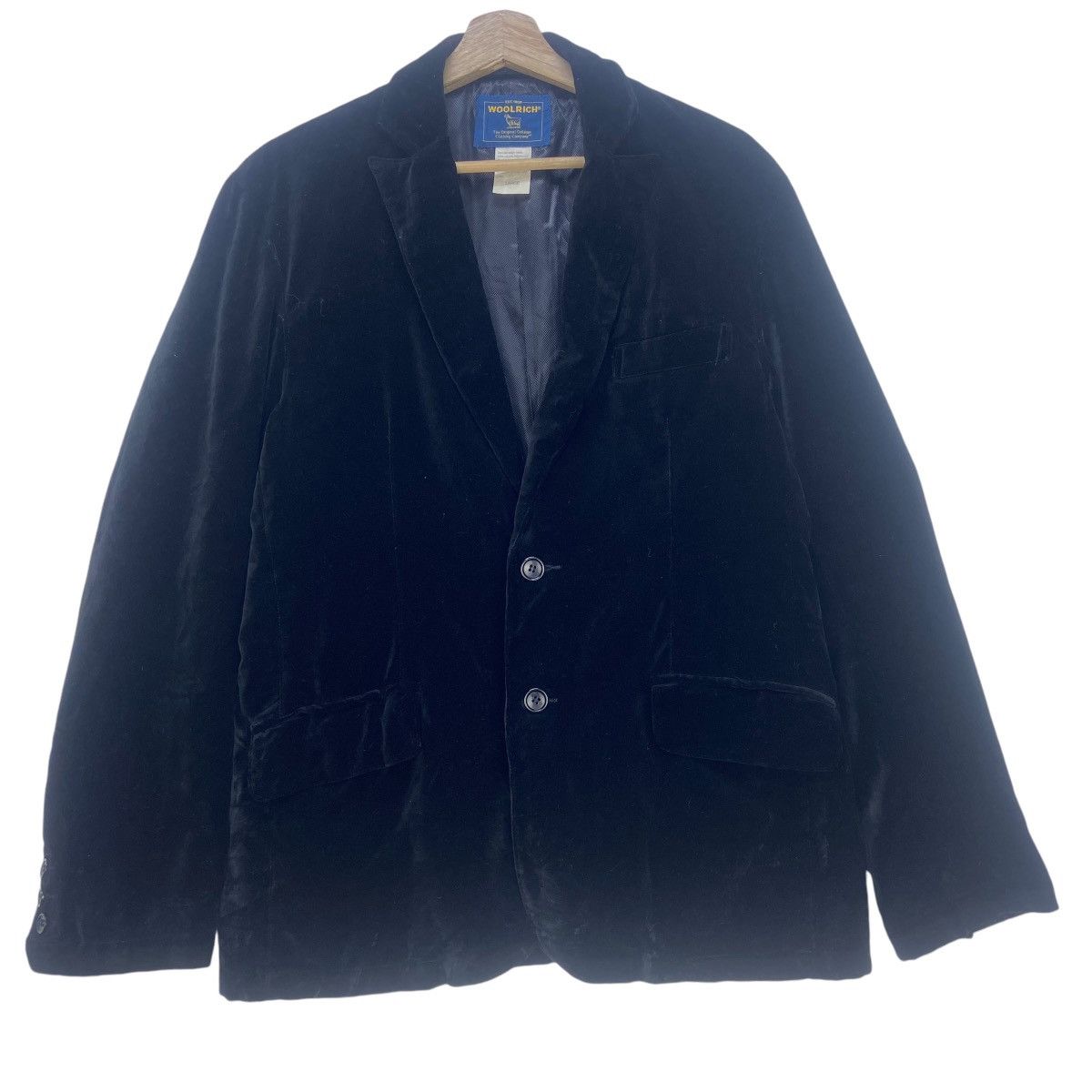 Woolrich Woolen Mills Woolrich Black Velvet Jacket Coat Size US S / EU 44-46 / 1 - 4 Thumbnail