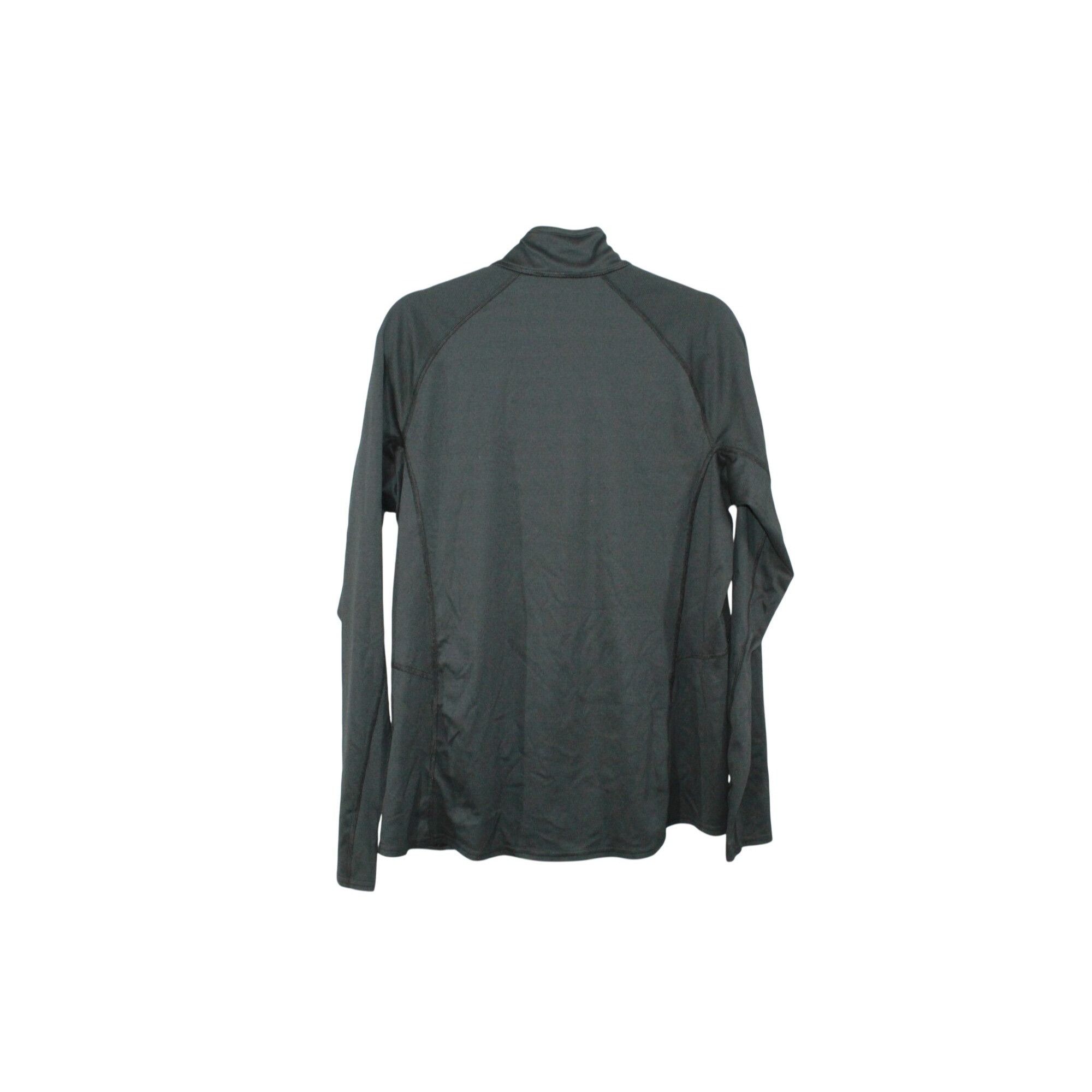 L.L. Bean LL Bean Men's Midweight Base Layer Quarter Zip Black Stretch Size US L / EU 52-54 / 3 - 4 Thumbnail